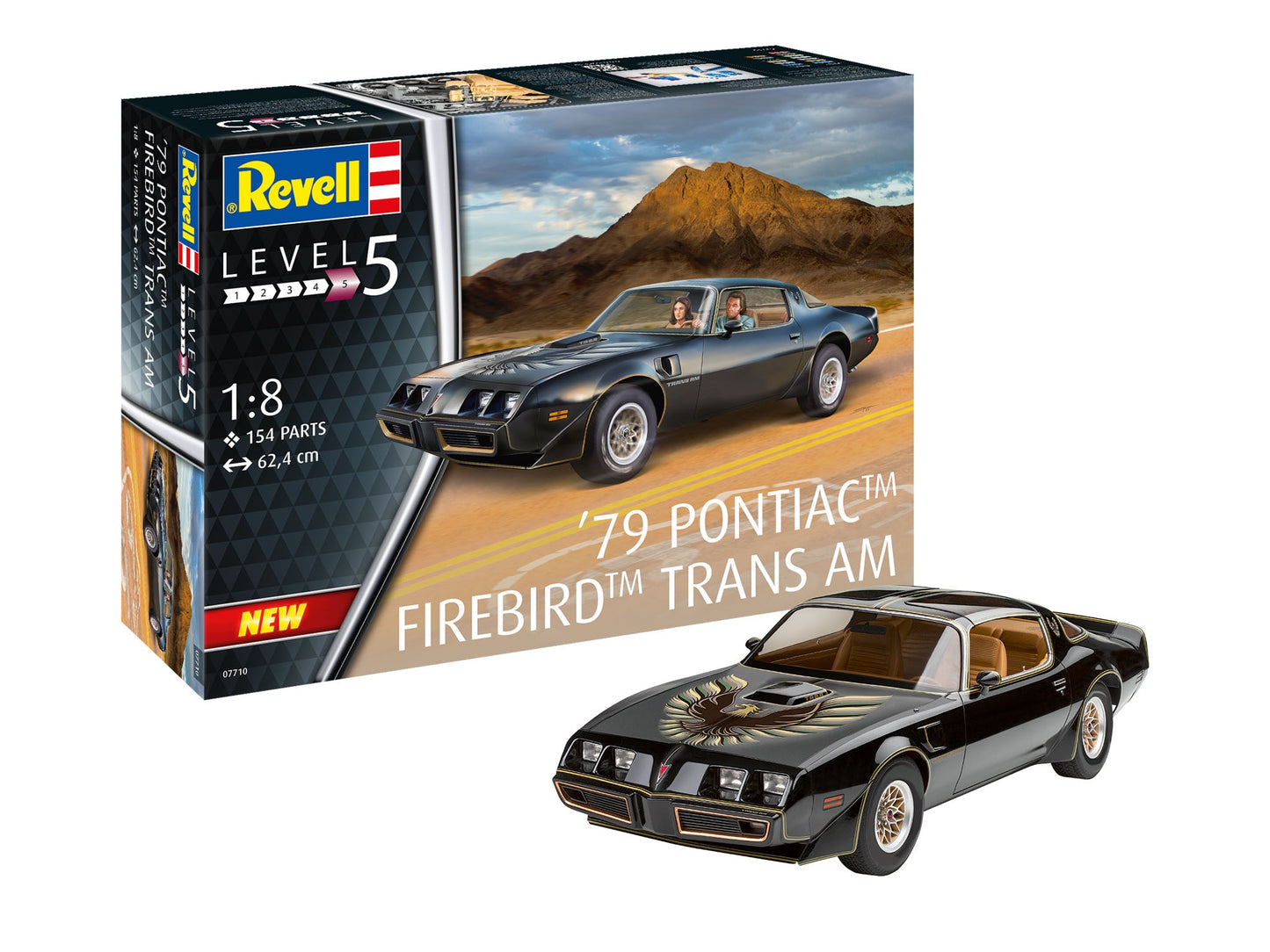1/8 1979 Pontiac Firebird Trans Am Plastic Model Kit (RVL7710)