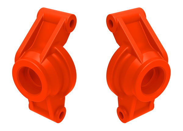 Rear Stub Axle Carriers Red for Mini Maxx (TRA10752-RED)