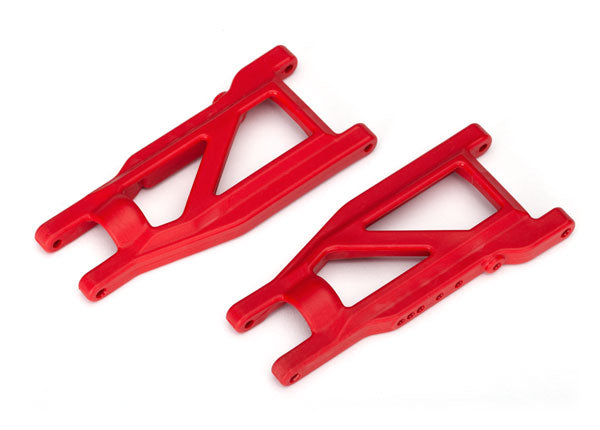 Heavy Duty Front/Rear Heavy Duty Suspension Arms Red for Hoss/Rustler/Rustler 4x4/Slash 4x4/Stampede/Stampede 4x4/XO-1 (TRA3655L)
