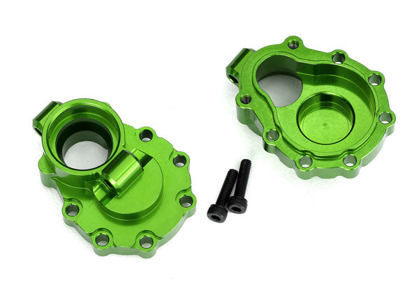 Aluminum Inner Rear Portal Drive Housing Green for TRX-4 (2) (TRA8253G)