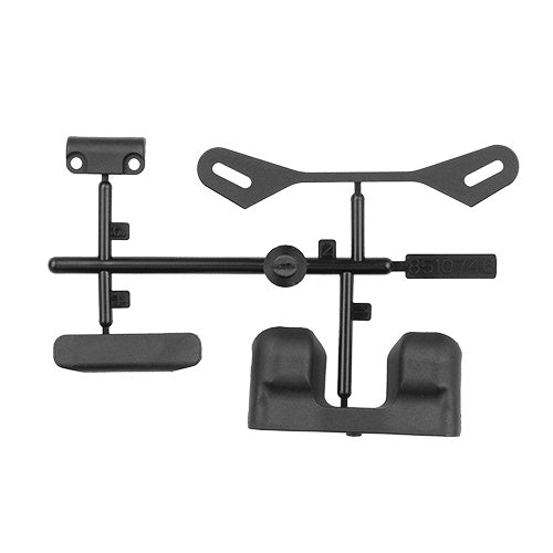 RC10B84 Shock Tower Covers And Bumper Set