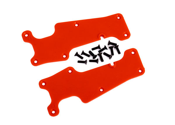 Front Suspension Arm Covers Red for Sledge (TRA9633R)