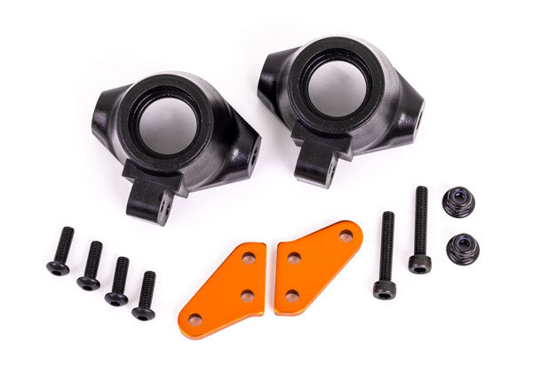 STEERING BLOCK ARM ALUM ORANGE (TRA9637T)