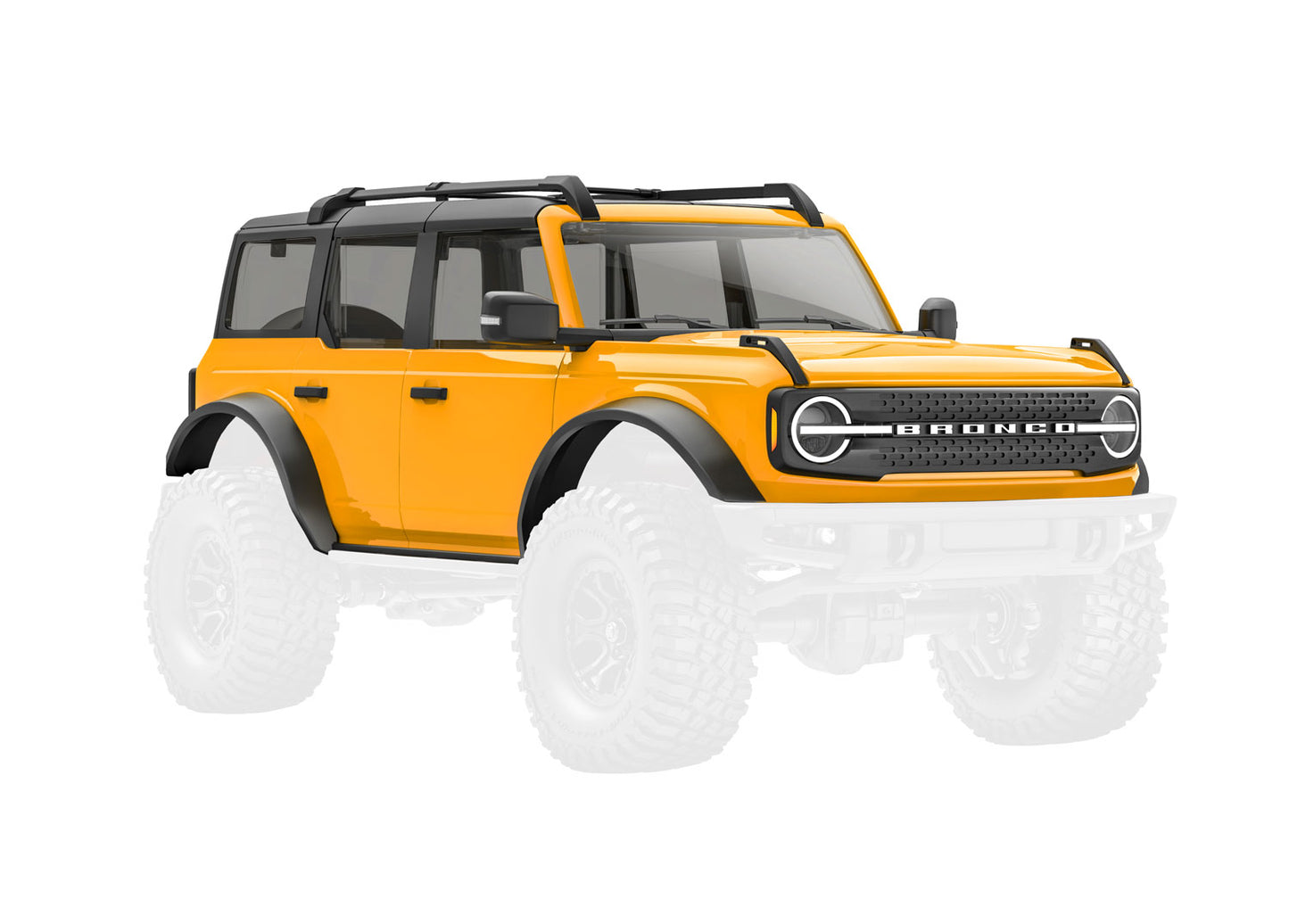 BODY TRX-4M BRONCO CYB ORNG (TRA9711CYBER)
