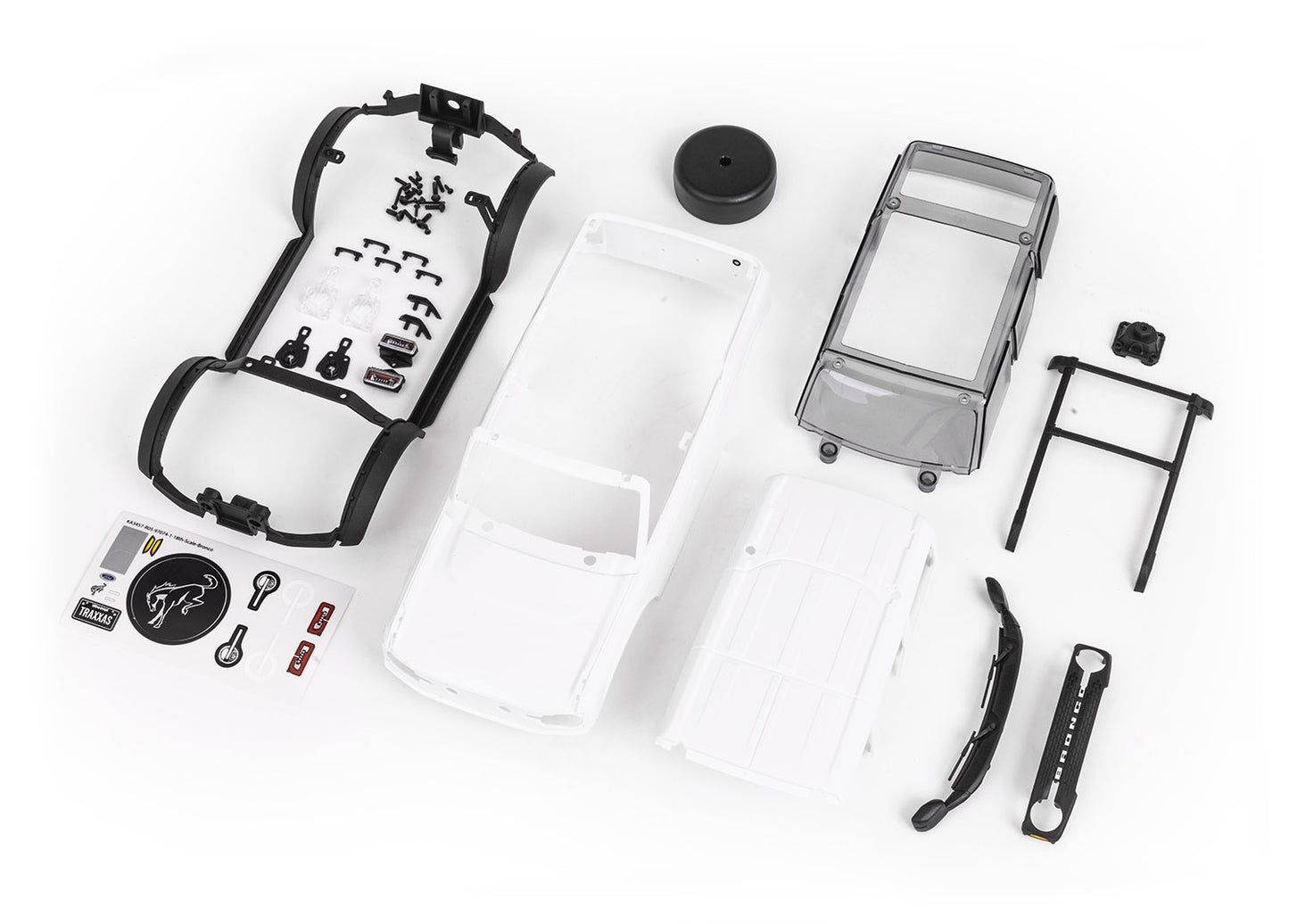 Ford Bronco White Body for TRX-4M (TRA9711)