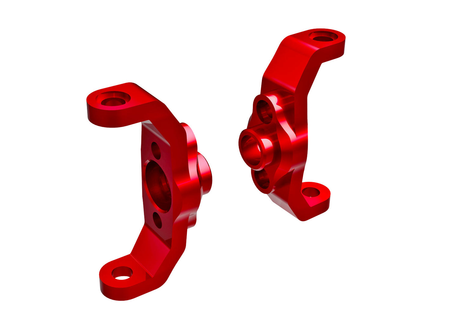 CASTER BLOCKS (L&R) RED (TRA9733RED)