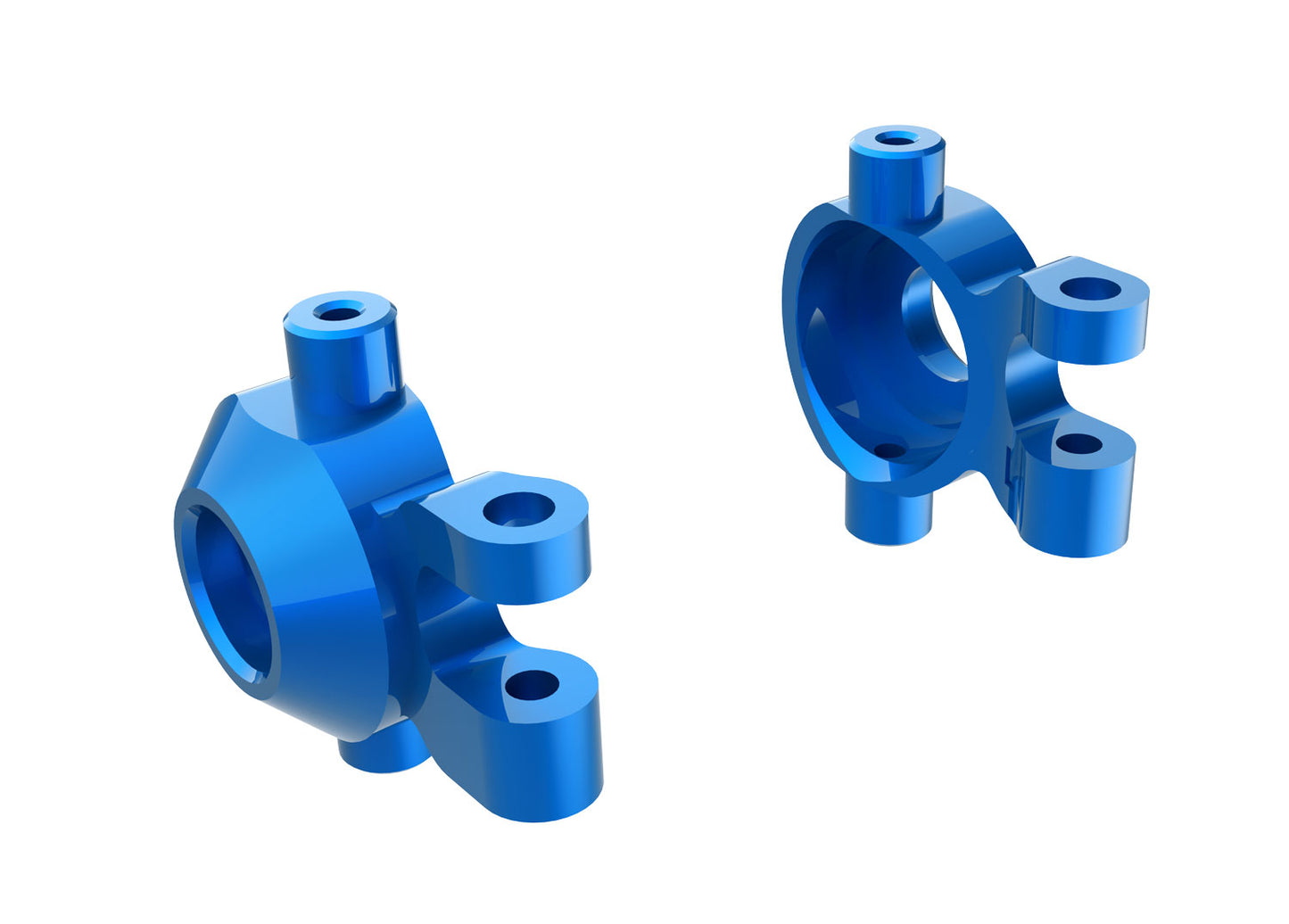 STEERING BLOCKS L&R BLUE (TRA9737BLUE)