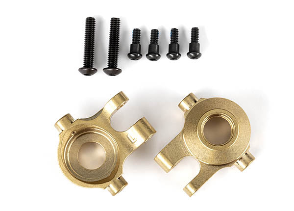 Brass Steering Blocks for TRX-4M (2) (TRA9737)