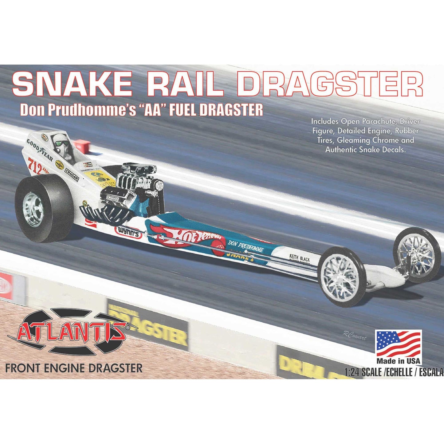 1/24 SNAKE RAIL DRAGSTER (AANM5694)