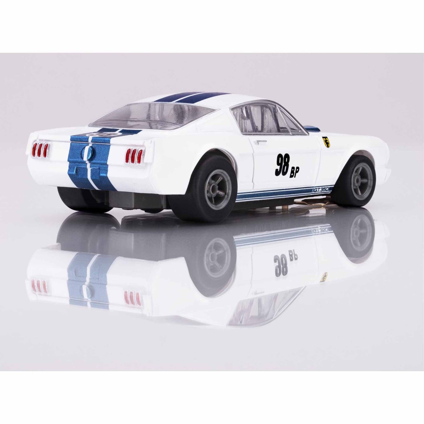 Shelby Mustang GT350R-1965 Wht/Blu Miles