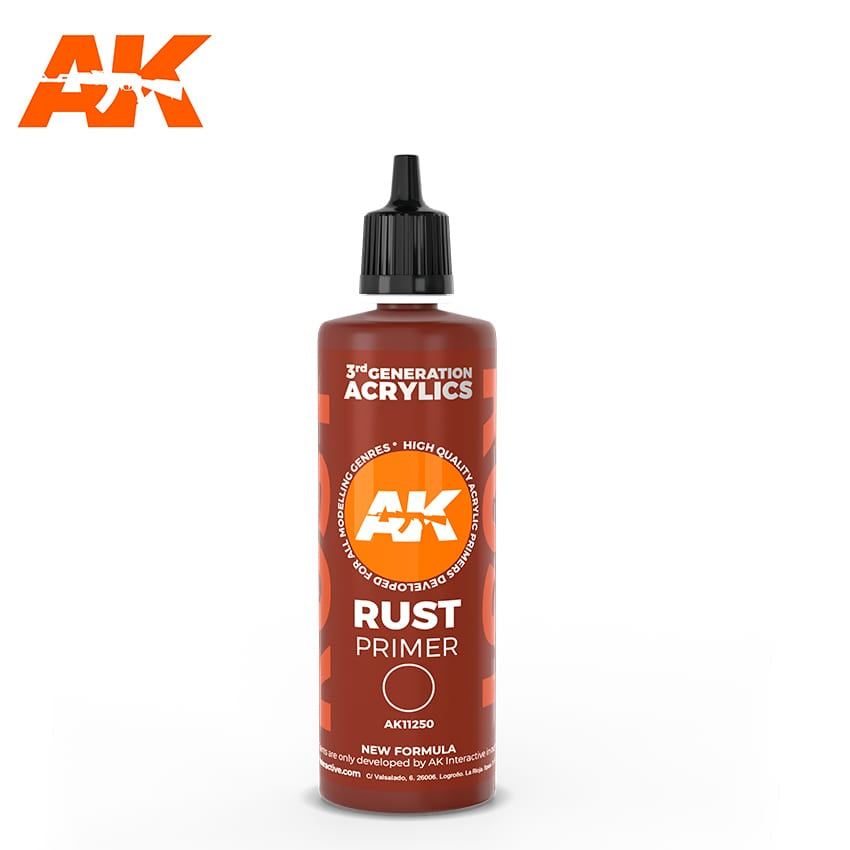 3G Rust Primer 100ml Bottle (AKI-11250)