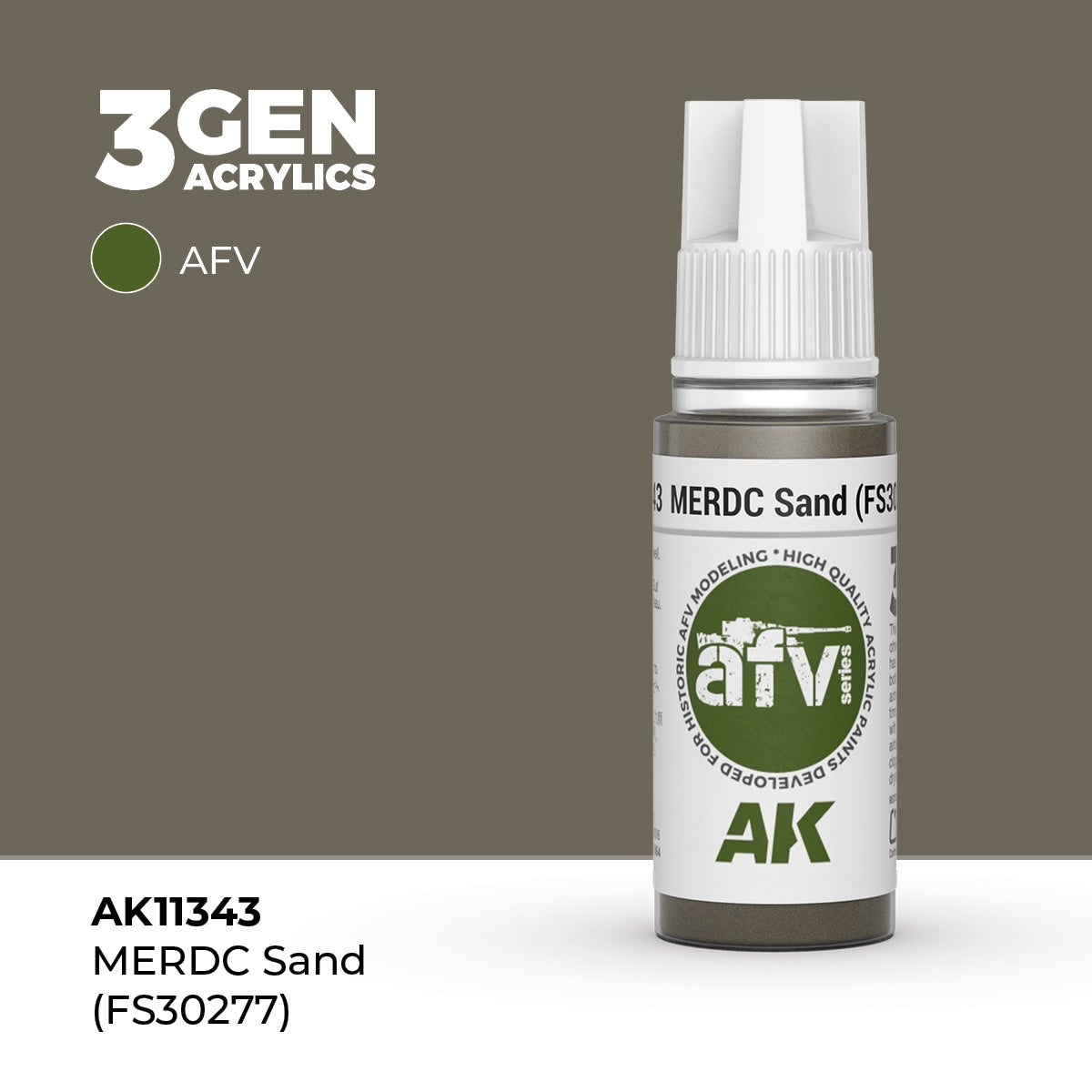 3G MERDC Sand (FS30277) 17ml Bottle Acrylic Paint (AKI-11343)