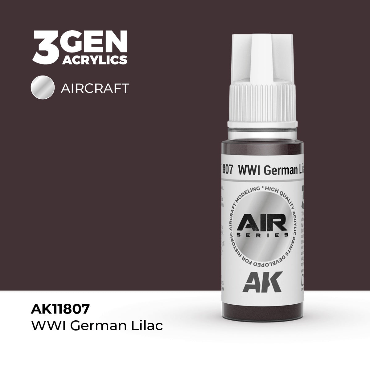 3G AIR WWI German Lilac 17ml Bottle Acrylic Paint (AKI-11807)
