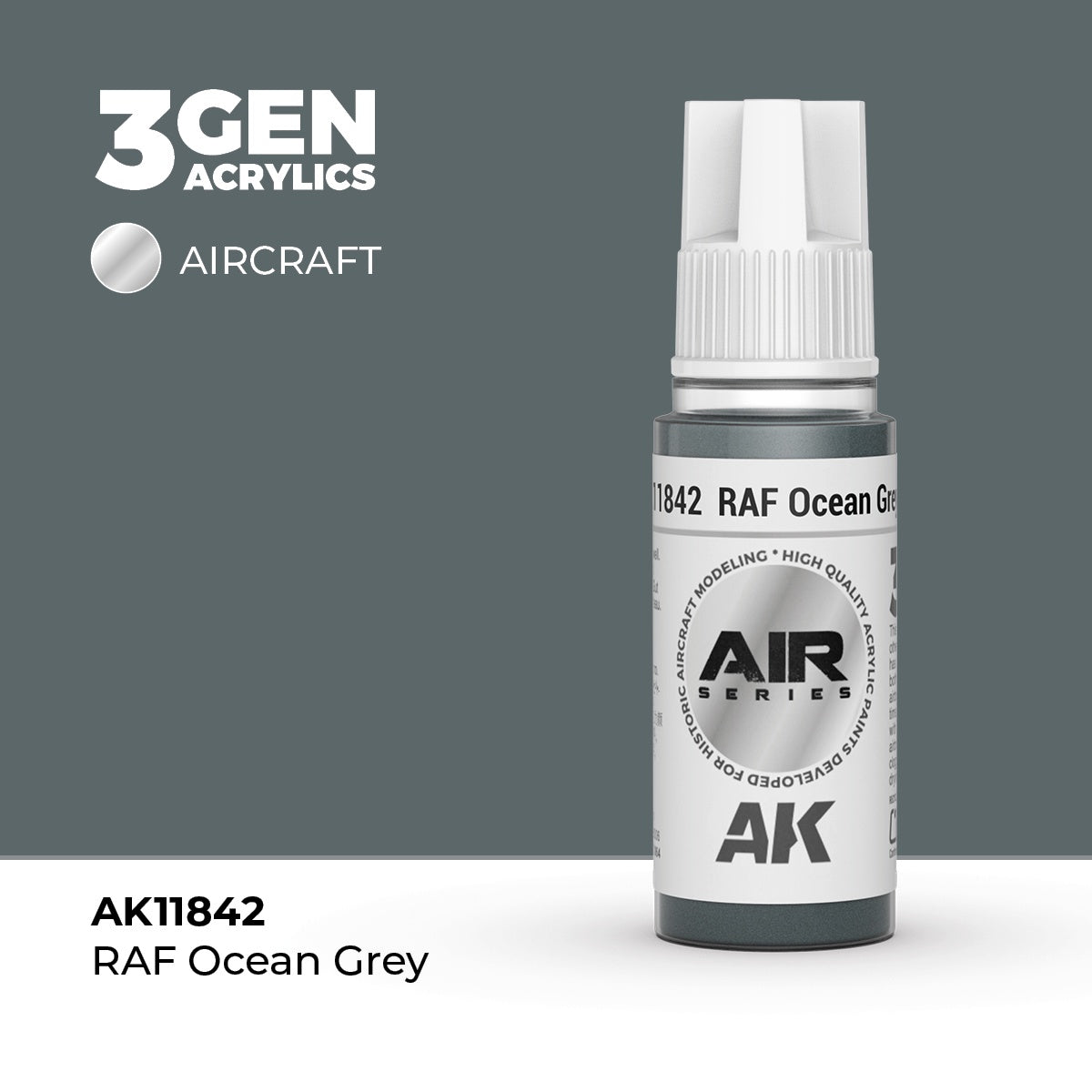 3G AIR RAF Ocean Grey 17ml Bottle Acrylic Paint (AKI-11842)