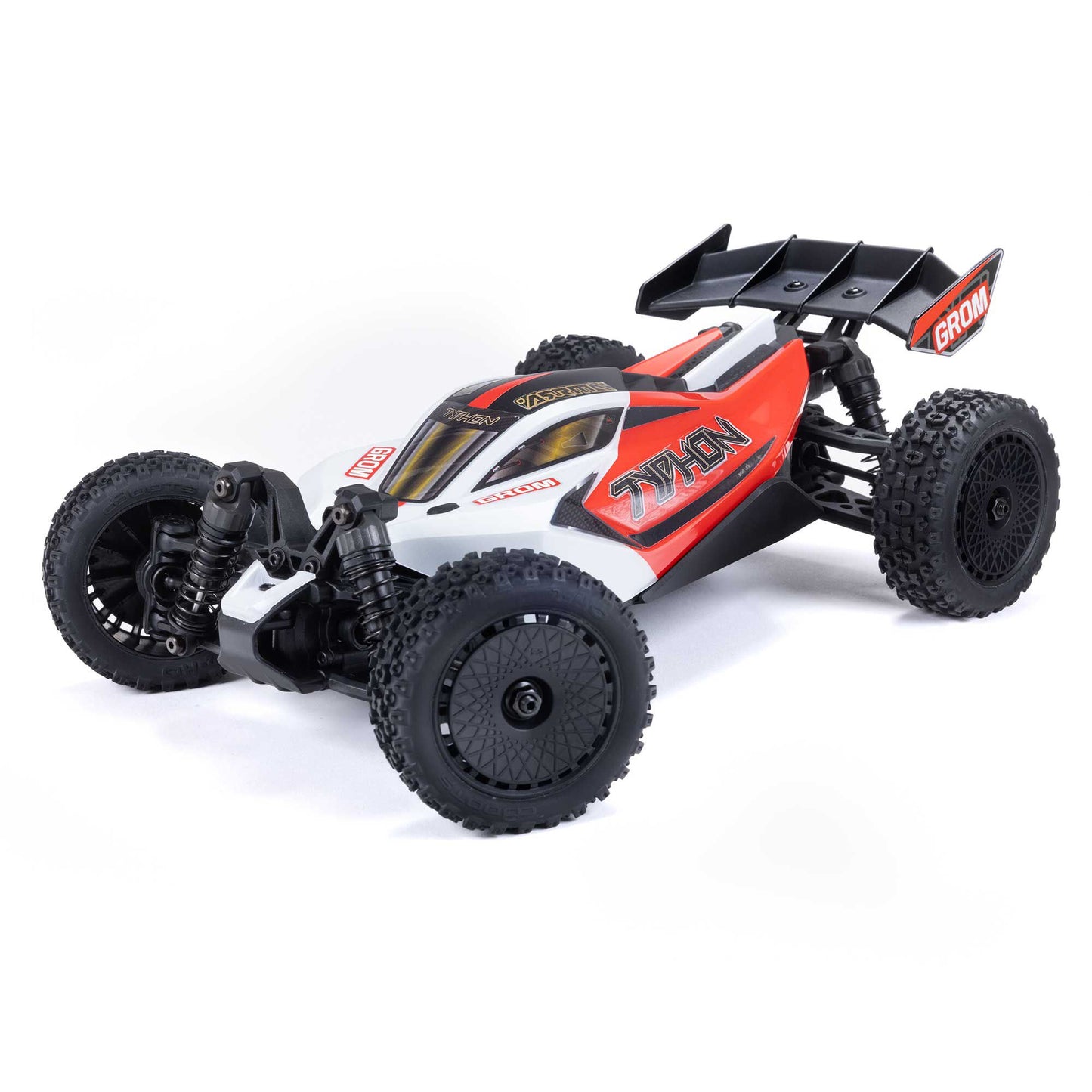 1/14 Typhon Grom 4x4 Ready to Run with Battery and Charger (Red) (ARA2106T2)