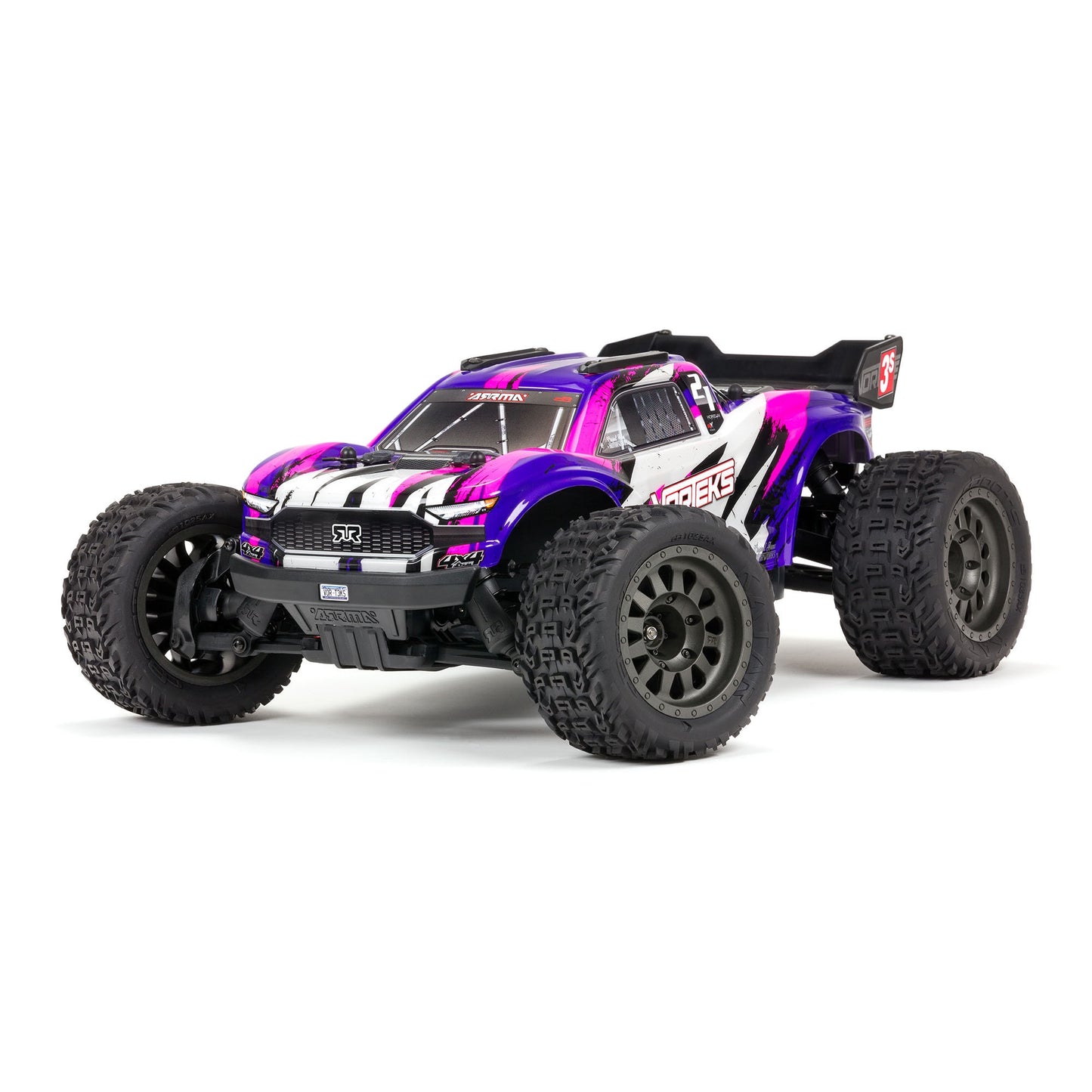 1/10 Vorteks 4x4 3S BLX Ready to Run (Purple) (ARA4305V3T2)
