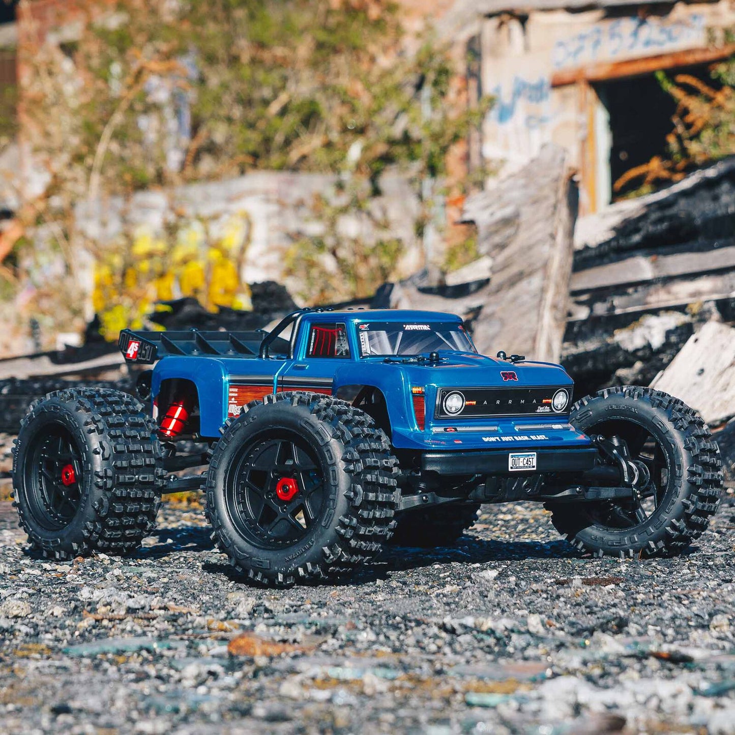 1/10 Outcast 4x4 4S BLX Ready to Run (Blue) (ARA4410V2T2)