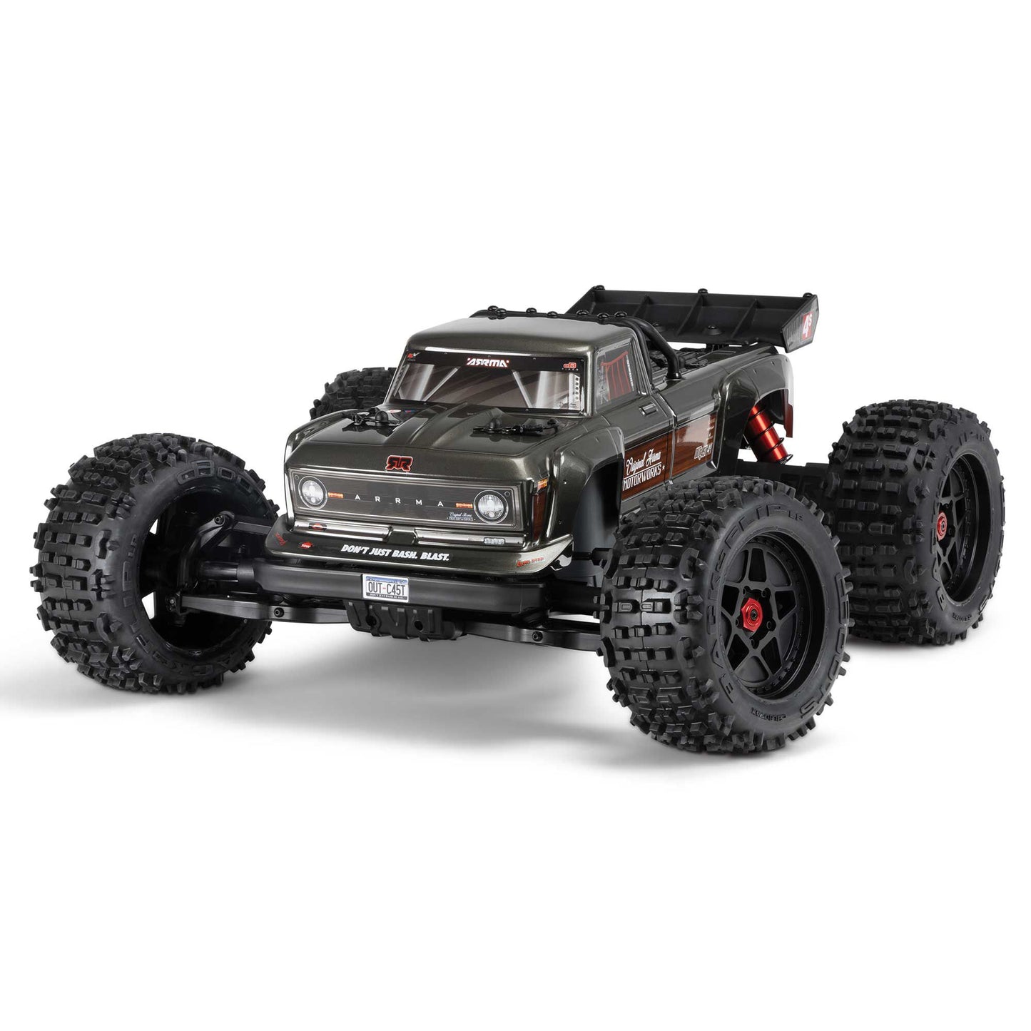 1/10 Outcast 4x4 4S BLX Ready to Run (Gunmetal) (ARA4410V2T3)