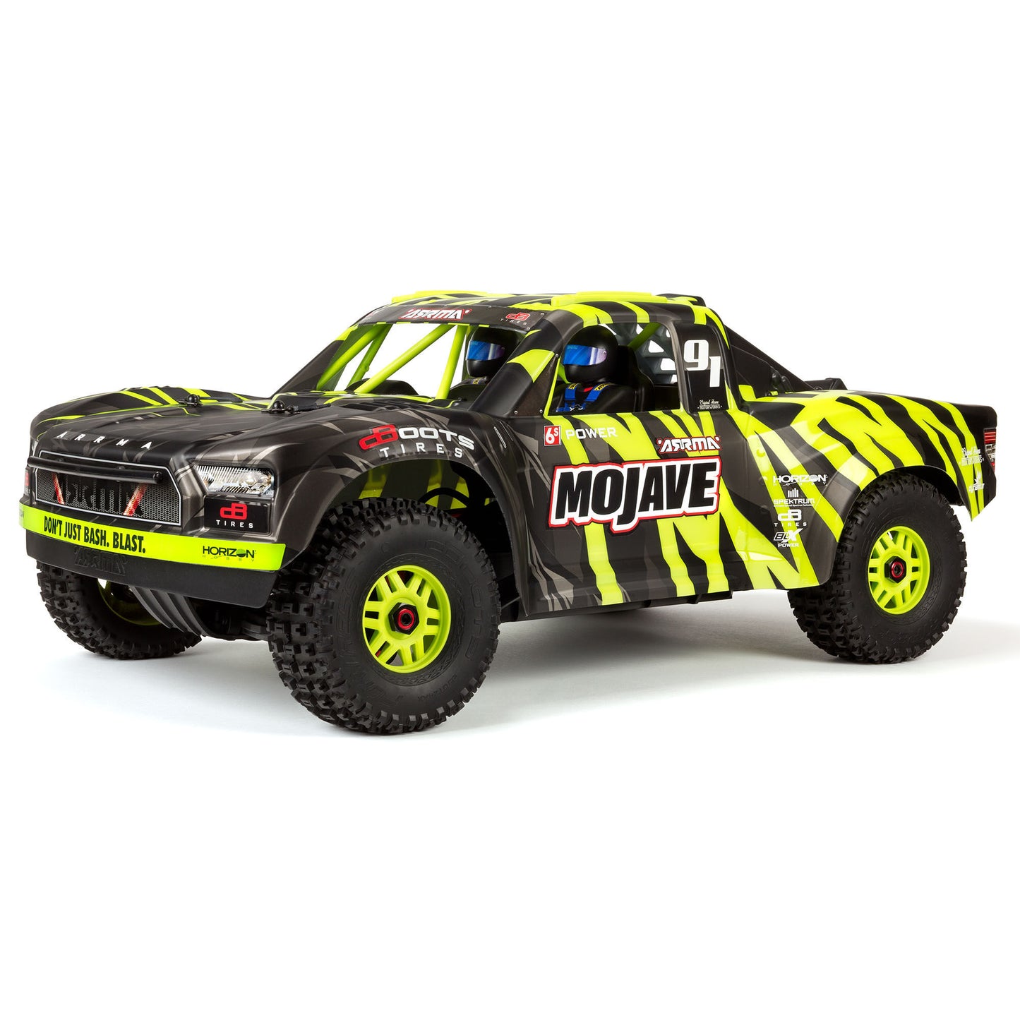 1/7 Mojave 4x4 6S V2 BLX Ready to Run (Green) (ARA7604V2T1)