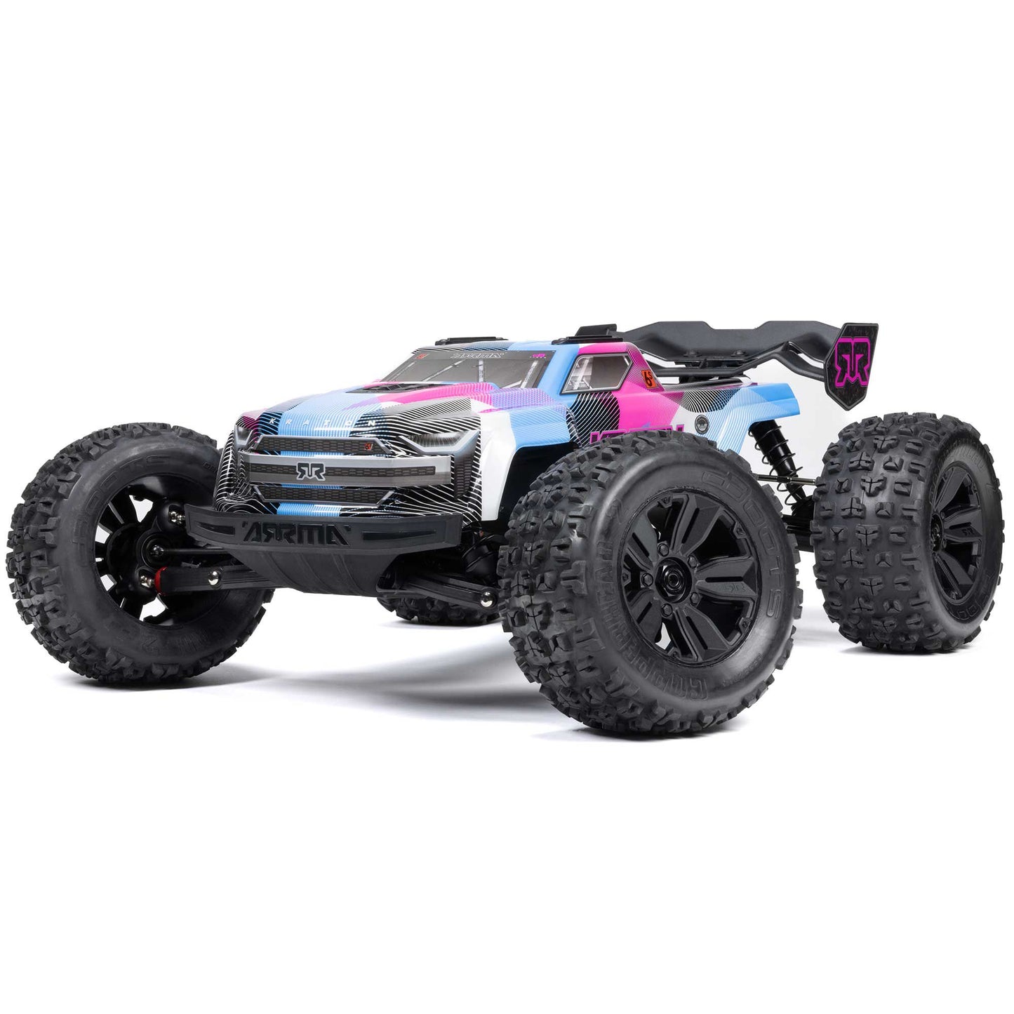 1/8 Kraton 4x4 6S V6 Ready to Run (Pink) (ARA8608V6T2)