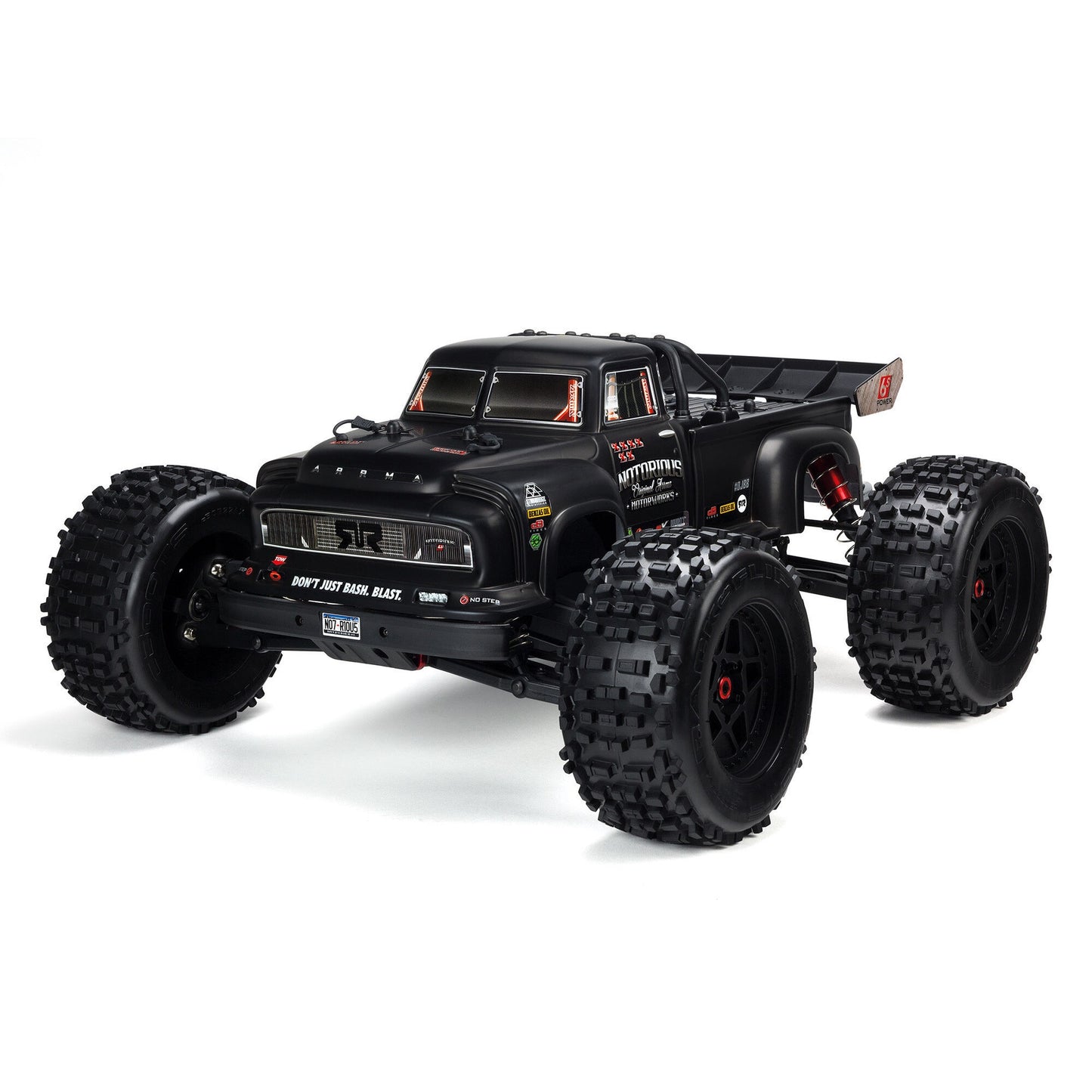 1/8 Notorious 4x4 6S BLX Ready to Run (Black) (ARA8611V5T1)