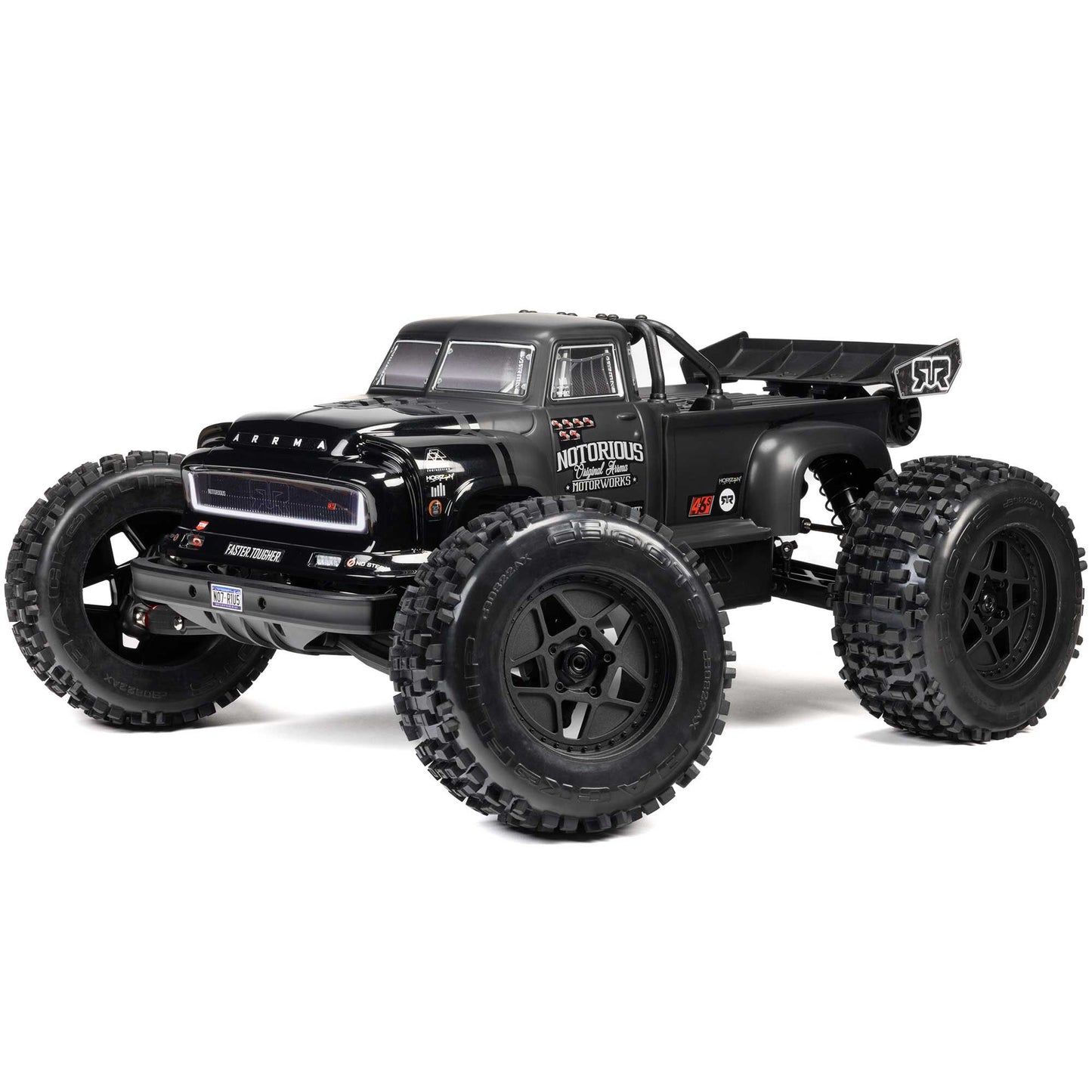 1/8 Notorious 4x4 6S BLX Ready to Run (Black) (ARA8611V6T1)