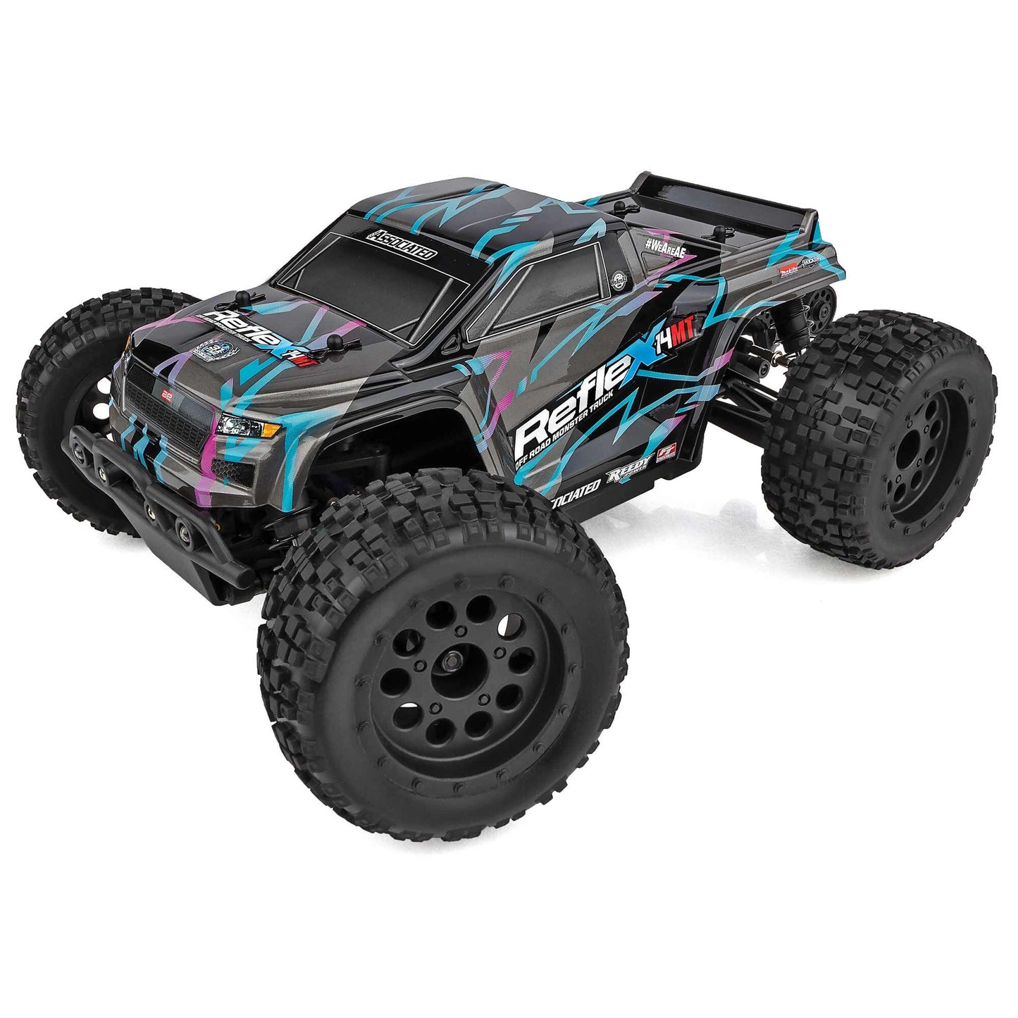 1/14 Reflex 14MT Monster Truck Ready to Run (Blue/Purple) (ASC20190)
