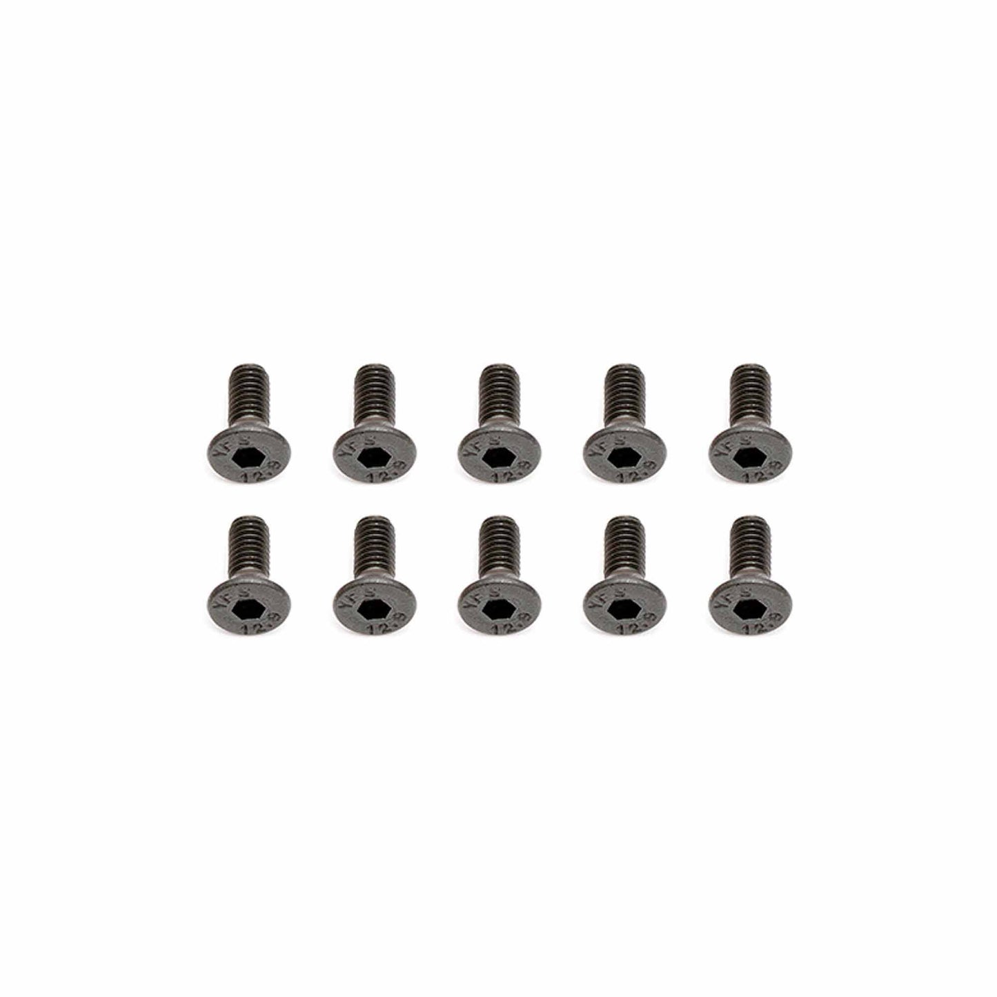 M3x8mm Flat Head Hex Screw for RC Models (ASC25201)