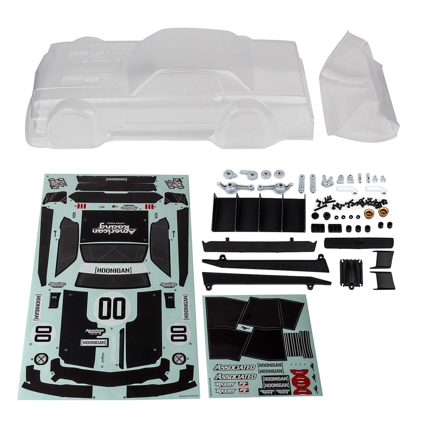 Hoonicorn Clear Body Set for Apex2 Models (ASC31896)