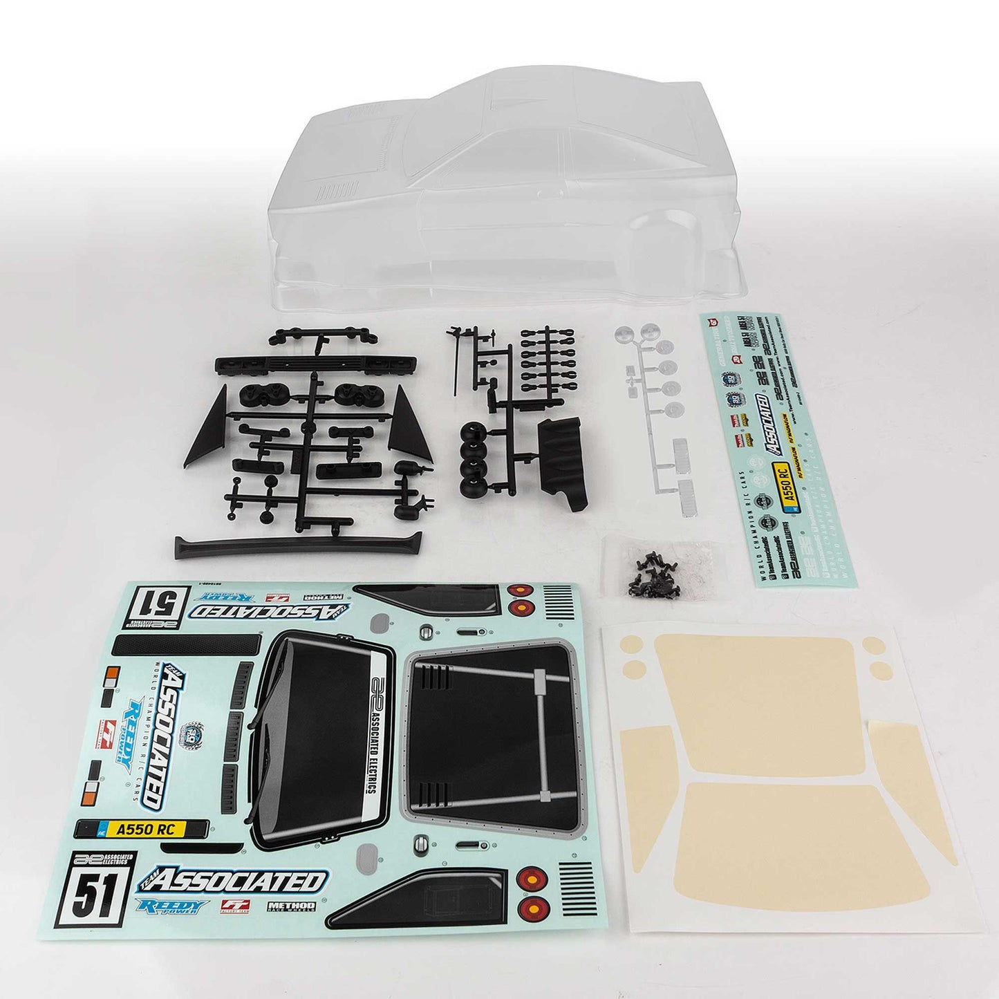 Apex2 Sport A550 Clear Body for RC Vehicles (ASC31911)