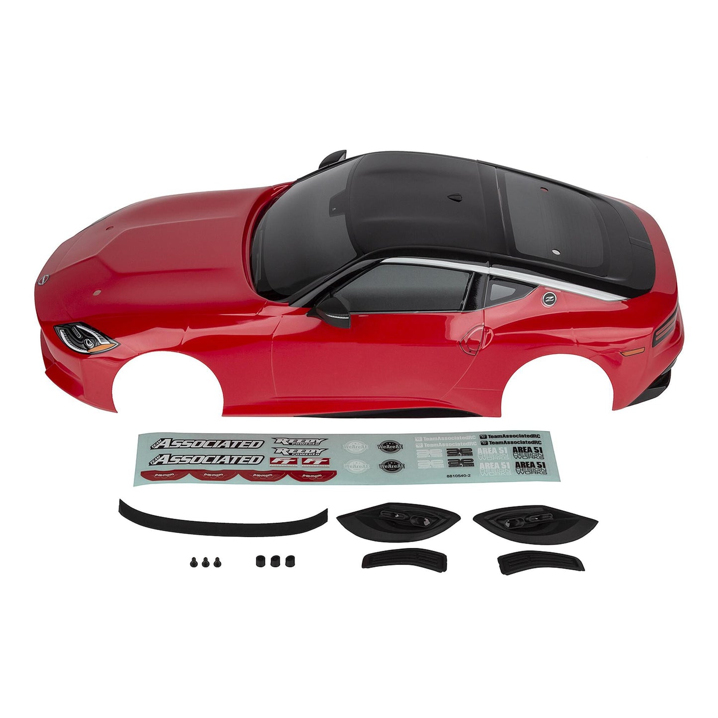 Nissan Z Body Set Passion Red for Apex 2 Sport (ASC31921)