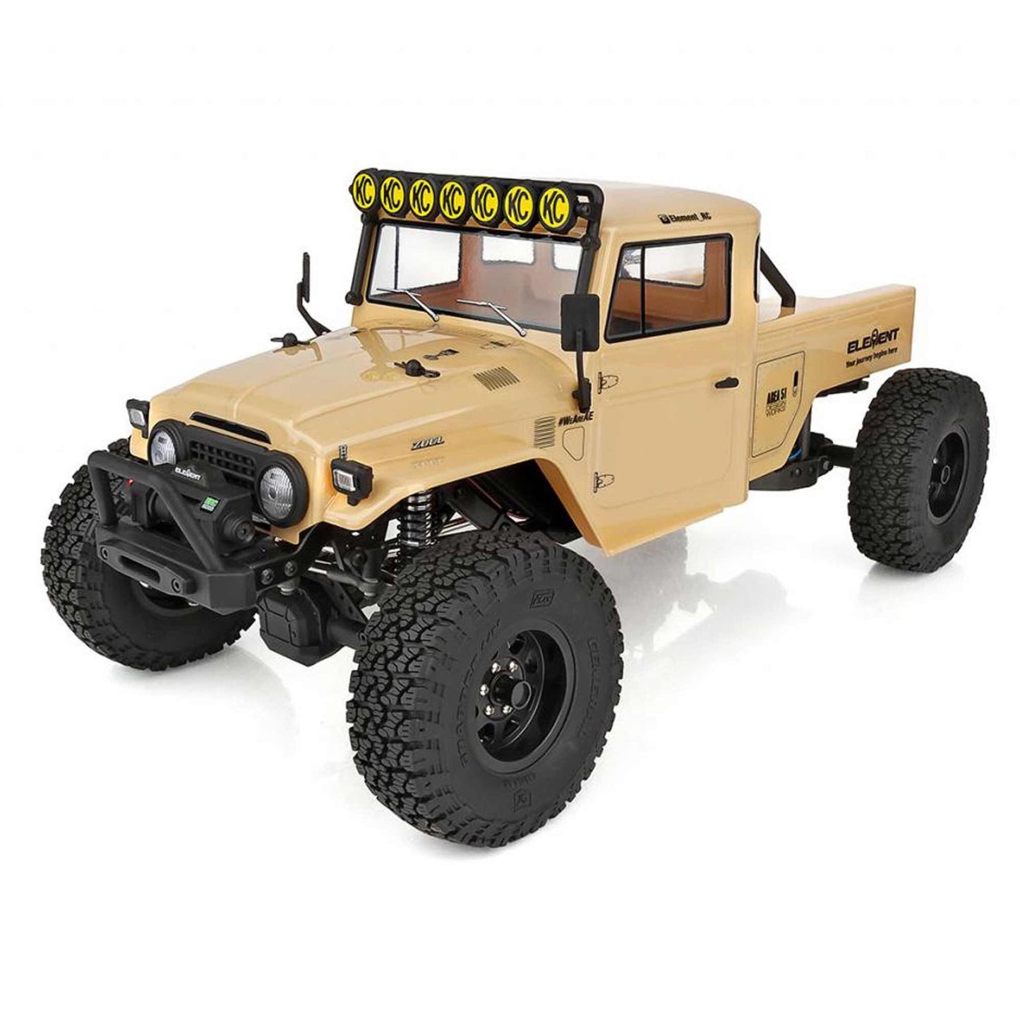 1/10 Enduro Zuul Ready to Run with LiPo Battery and Charger (Tan) (ASC40124C)