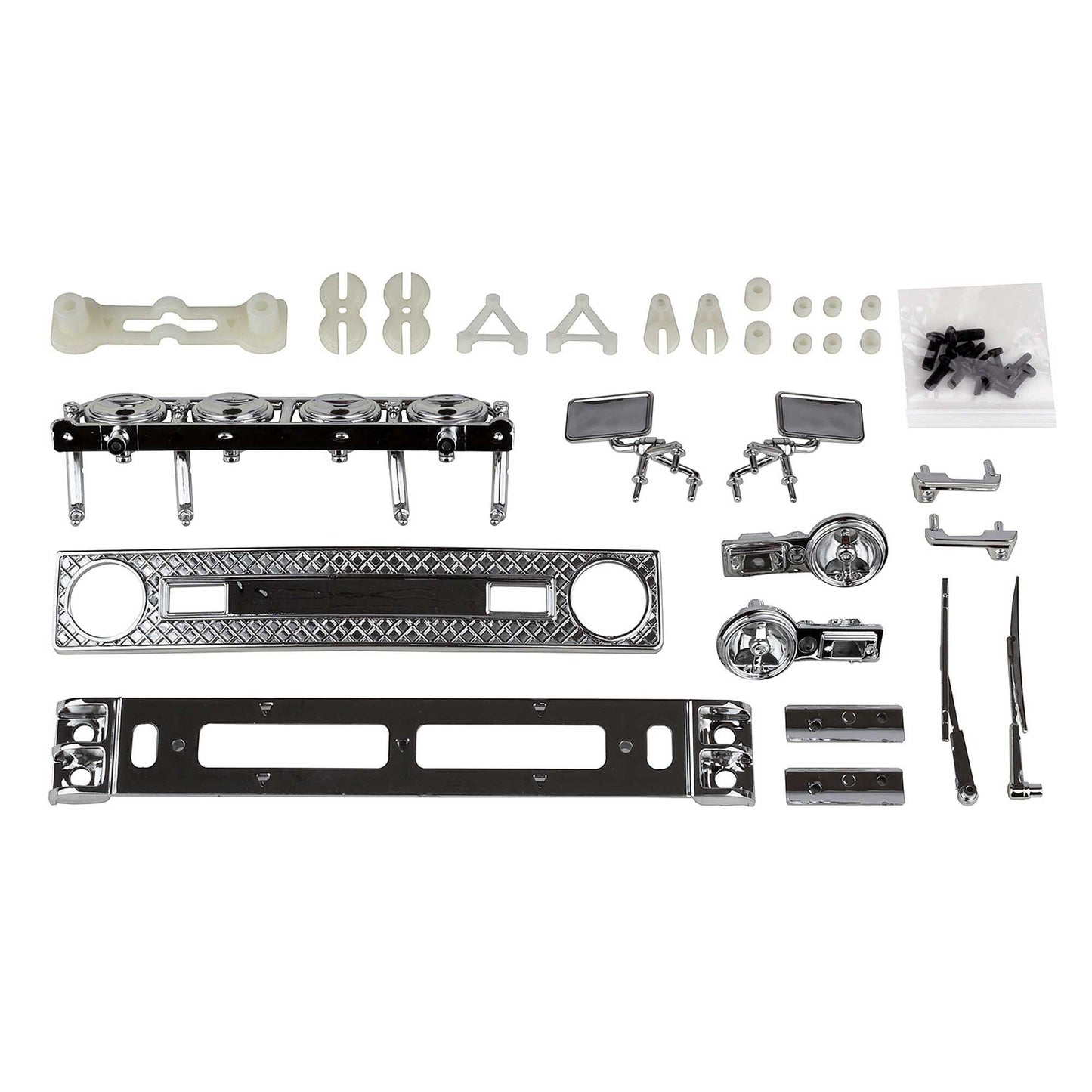 MT12 Chrome Accessories for Apex2 and Enduro Trucks (ASC41103)