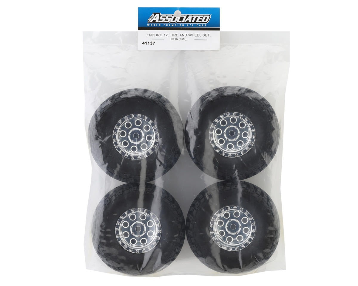 Enduro12 Chrome Wheels and Tires (ASC41137)