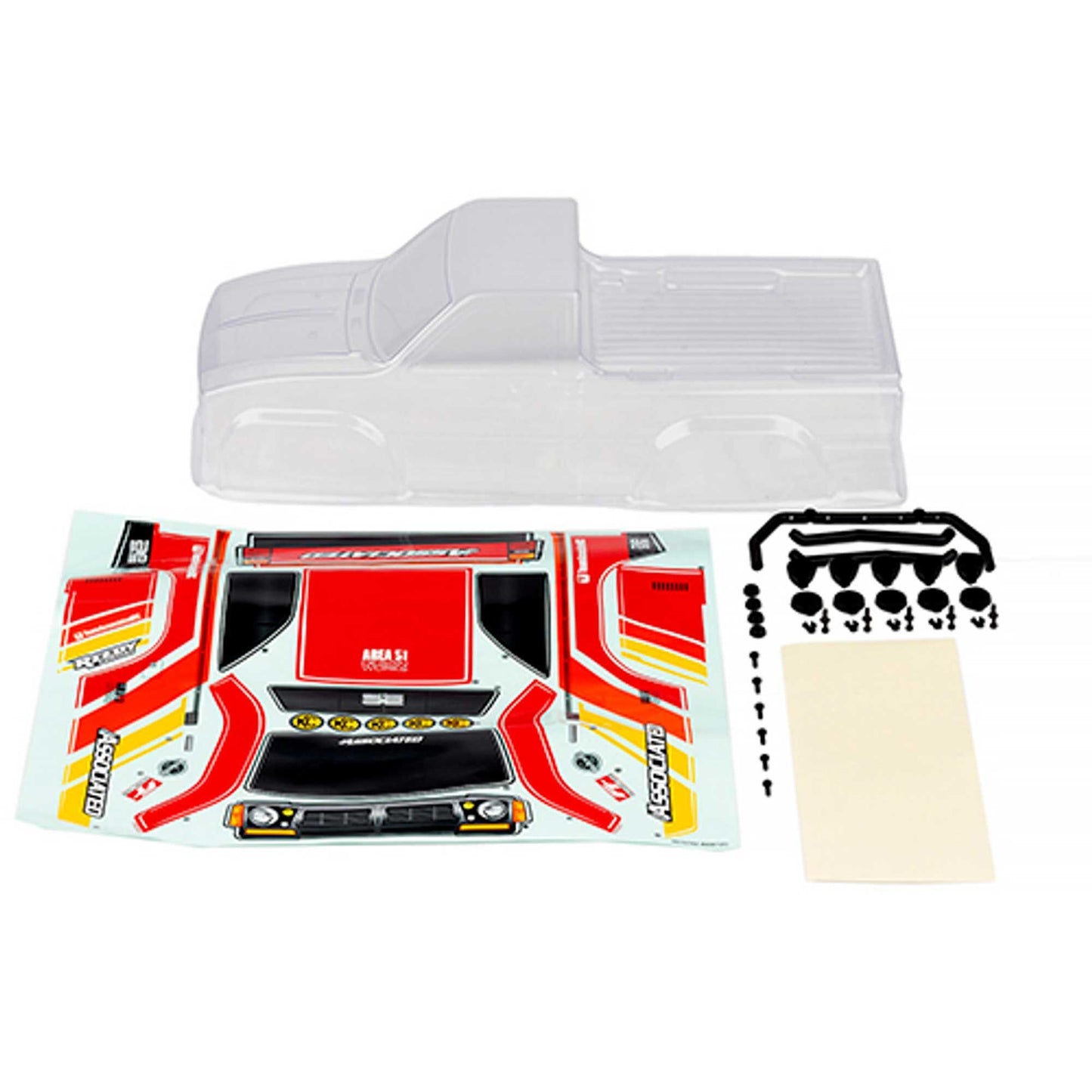 MT12+ Lux Body Set Clear Body for RC Models (ASC41151)