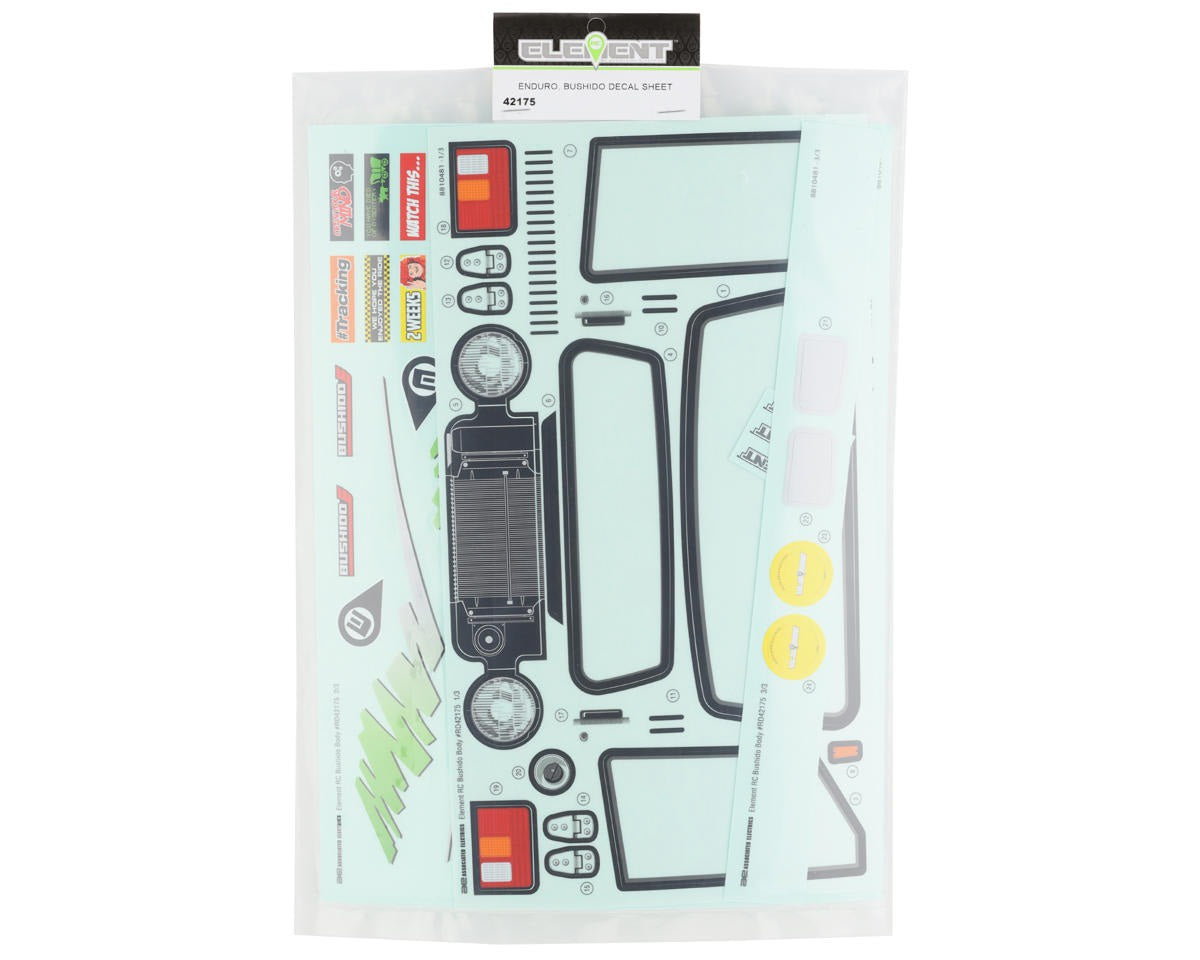 Enduro Bushido Decal Sheets (ASC42175)