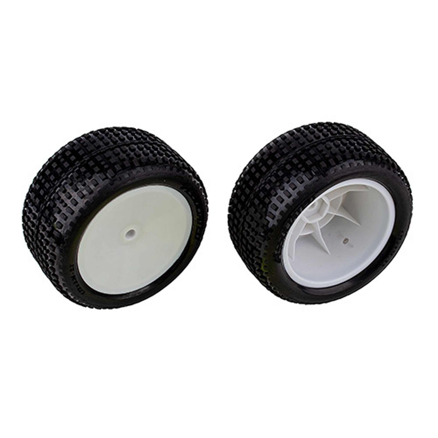 Front Wheels and Tires Mounted for RB10 RTR (ASC72018)
