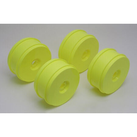 1/8 Buggy Front/Rear 2.8 Wheels Yellow (4) (ASC89297)