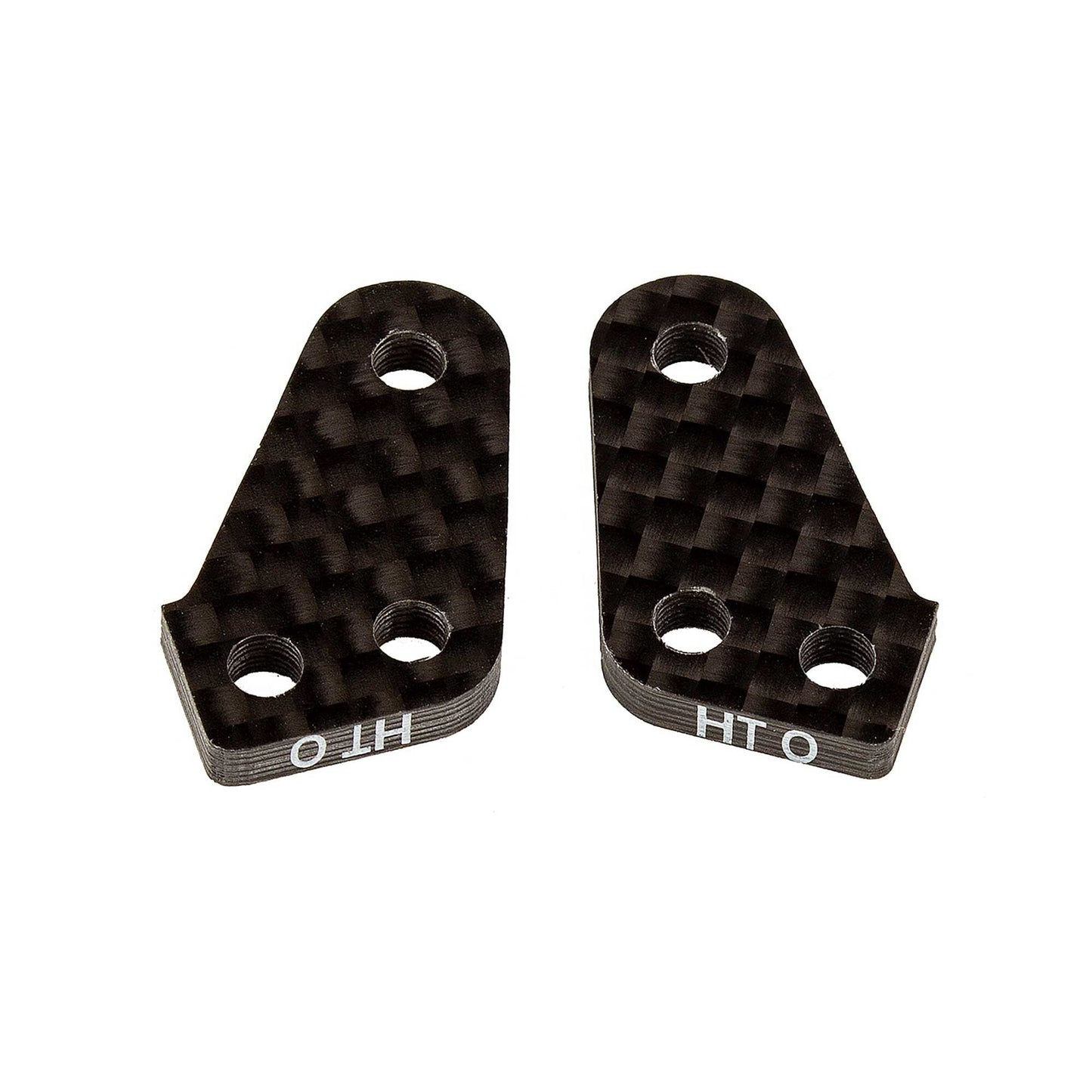RC10B74 FT Steering Block Arms Carbon Fiber (ASC92305)