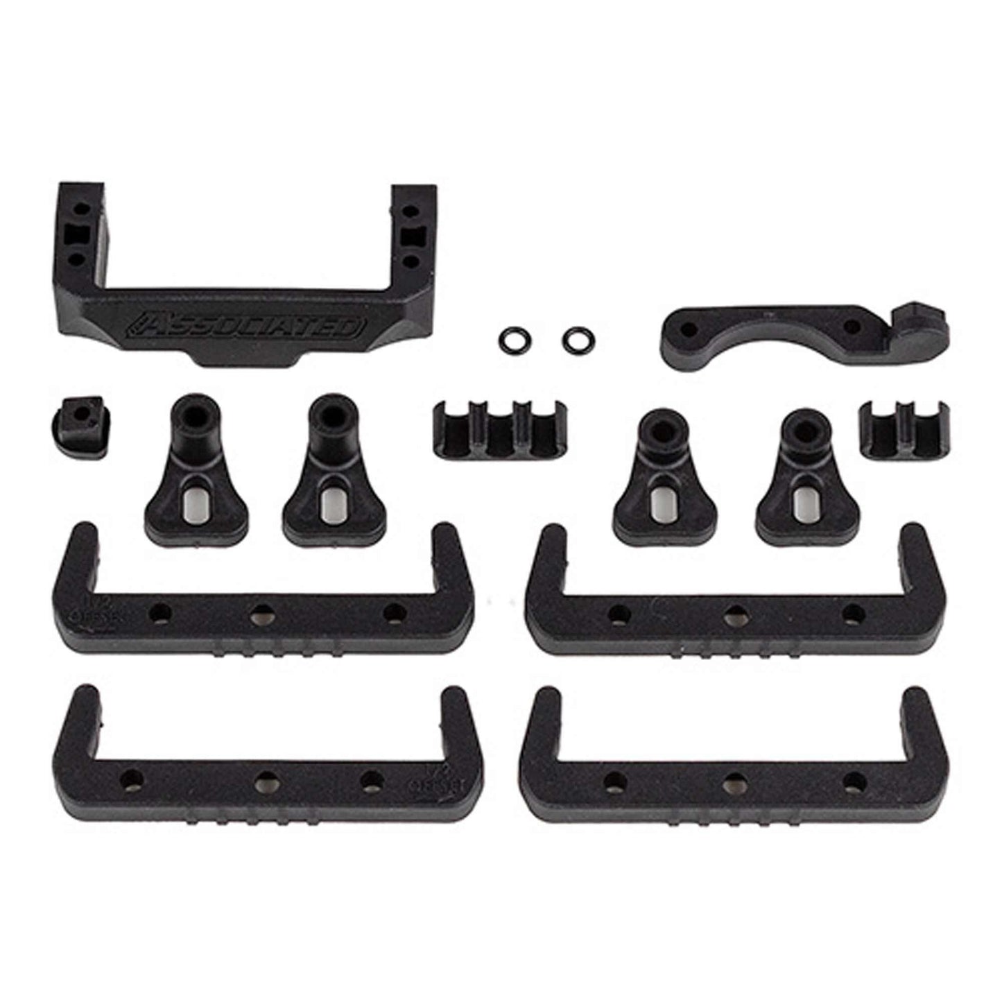 RC10B7 Battery, Fan, and Servo Mounts (ASC92418)