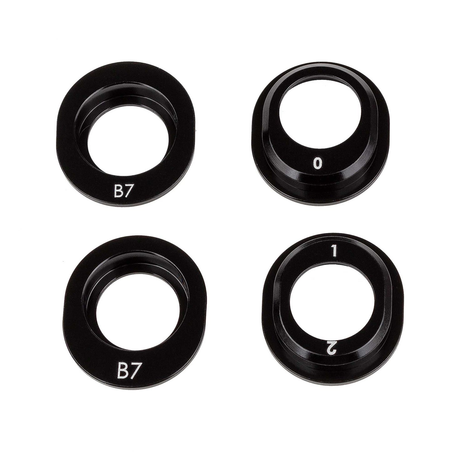 RC10B7 FT Aluminum Differential Height Inserts (ASC92455)