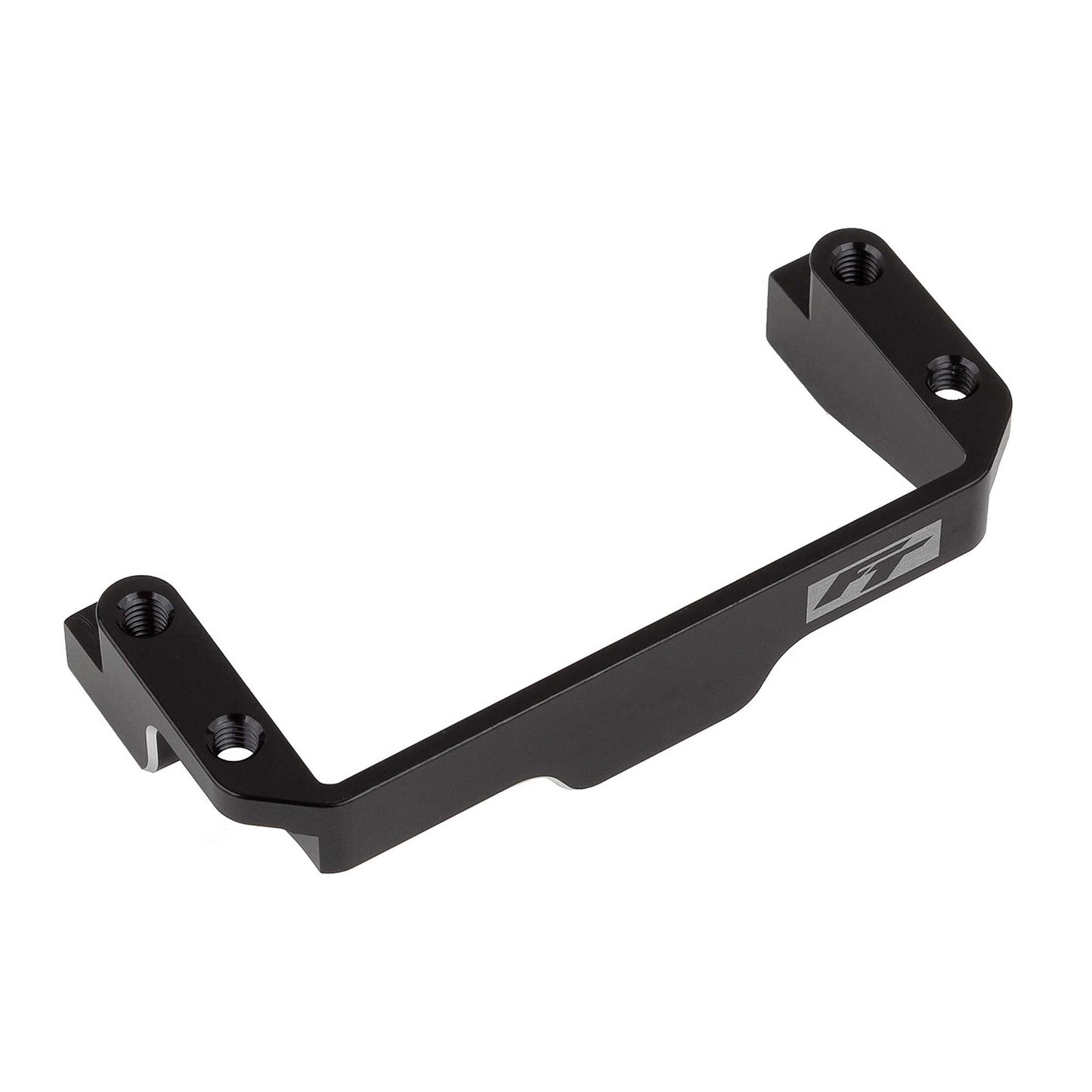 (ASC92480) RC10B7 FT One-Piece Servo Mount, Black Aluminum
