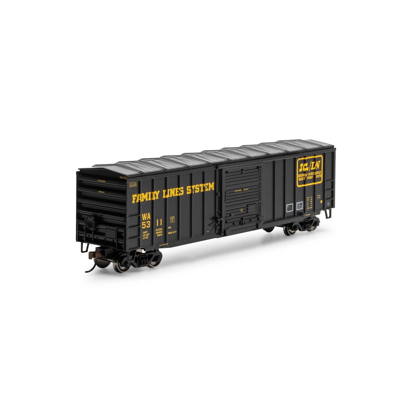 HO 50' ACF Outer Post Box Car WA #5311 (ATH-1209)