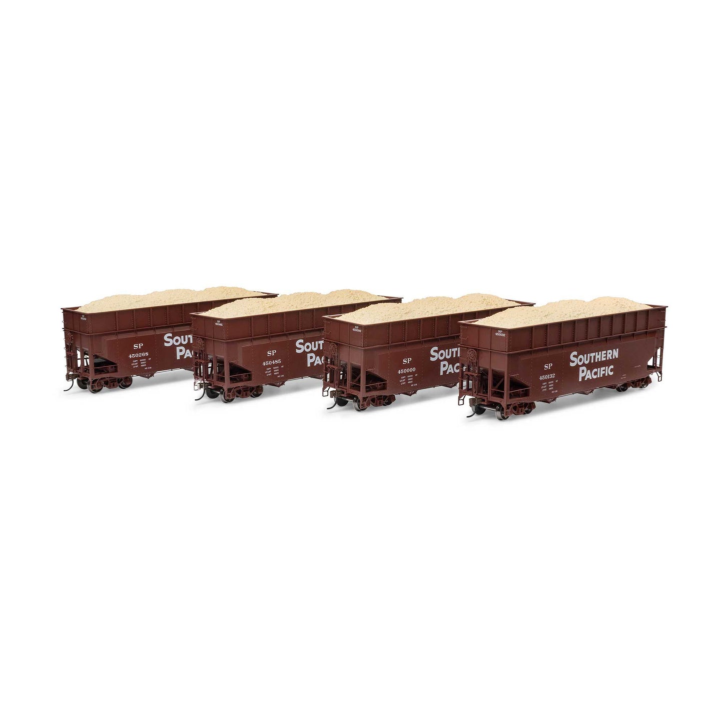 HO 40' Wood Chip Hopper with Load (ATH-1284)