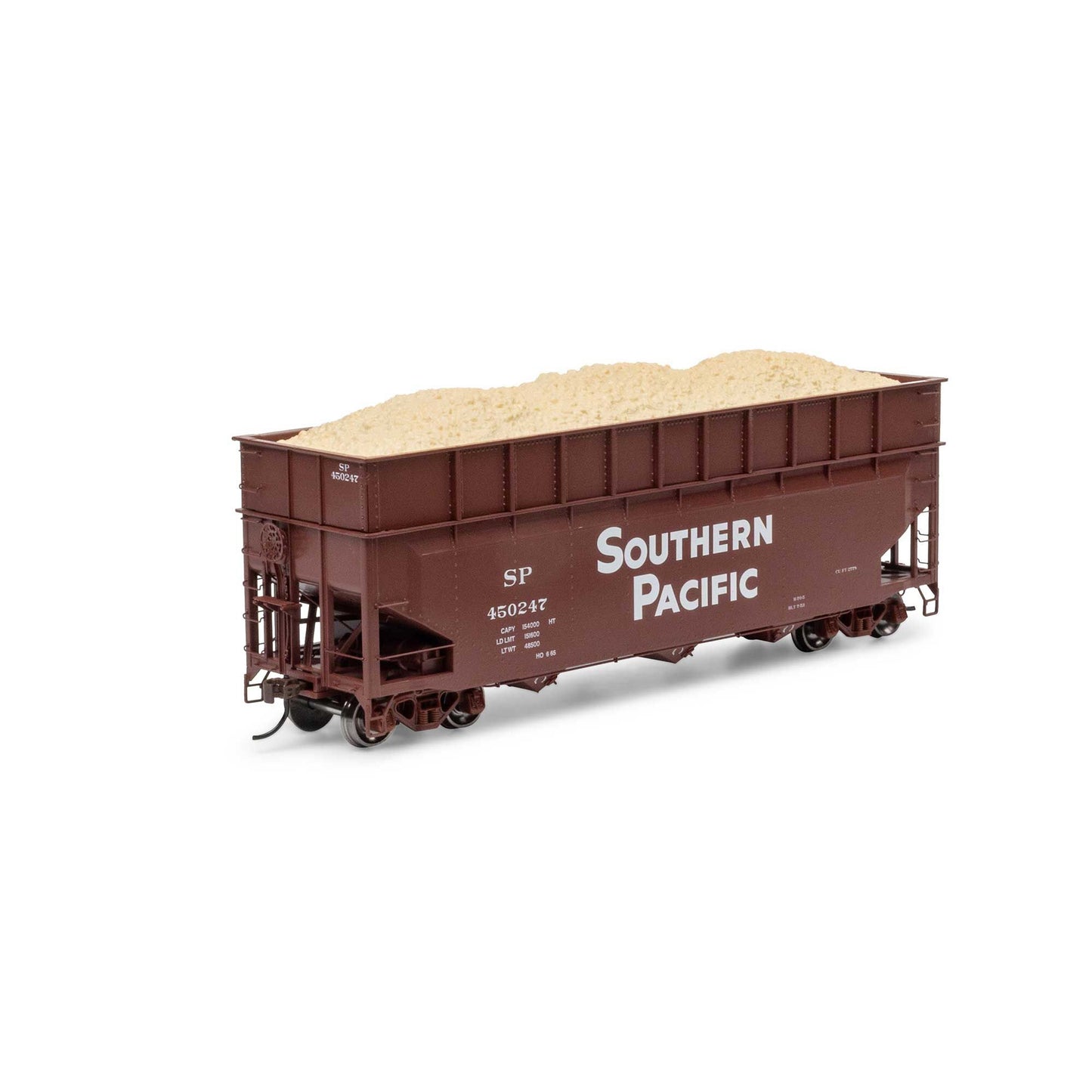 HO 40' Wood Chip Hopper with Load, SP #450247 (ATH-1286)