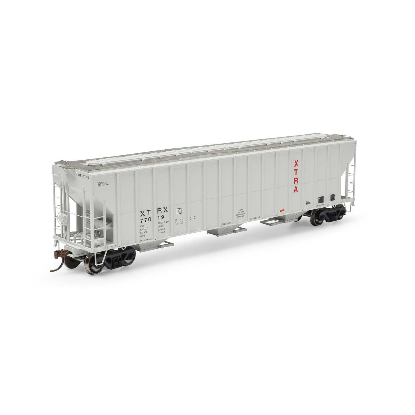 HO FMC 4700 Covered Hopper XTRA 77019 (ATH-1311)