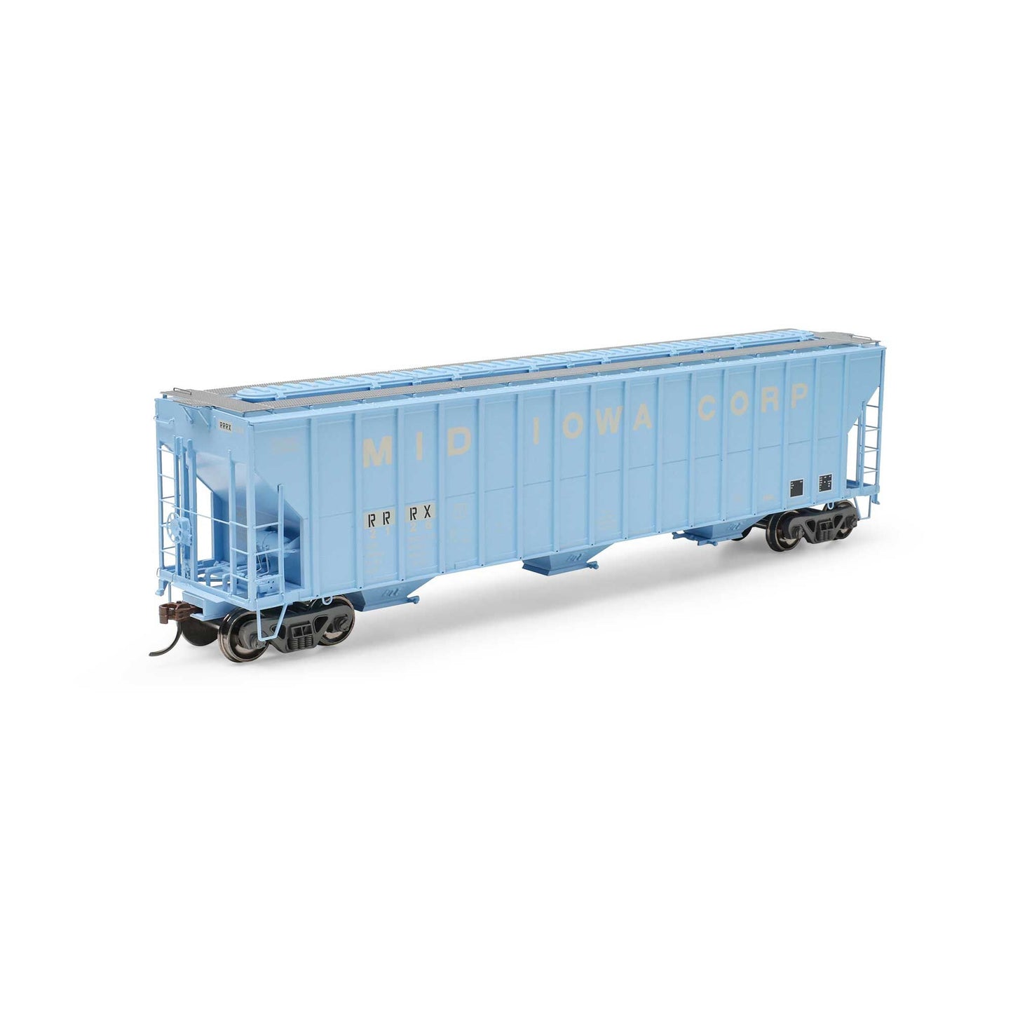 HO FMC 4700 Covered Hopper RRRX Primed For Grime Model (ATH-1316)