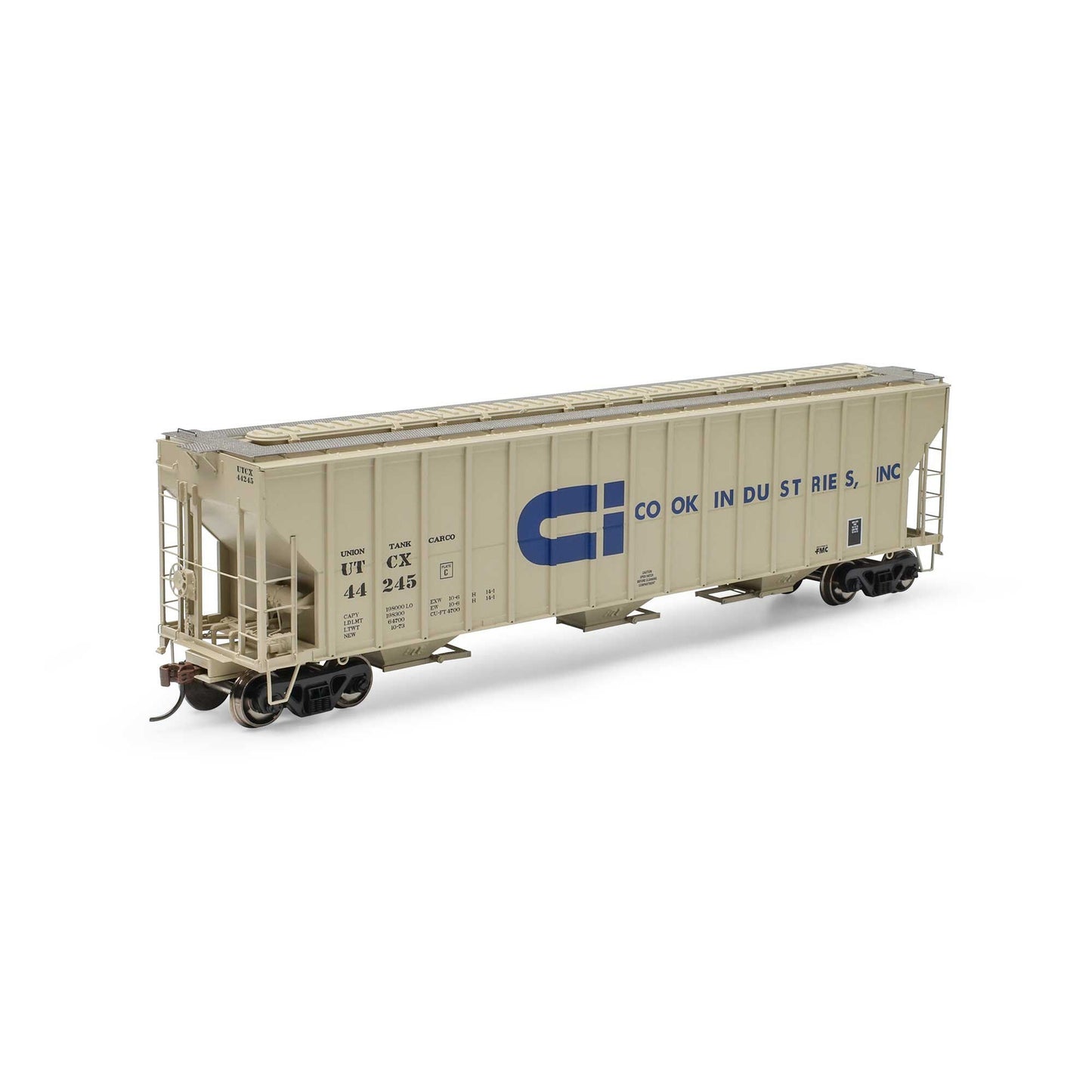 HO FMC 4700 Covered Hopper UTCX #4425 (ATH-1322)