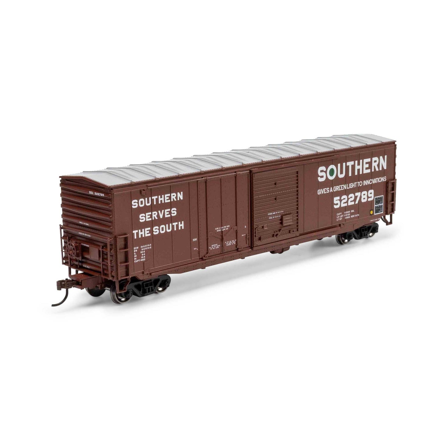 HO 50' ACF Combo Door Box Car SOU #522789 (ATH-1330)