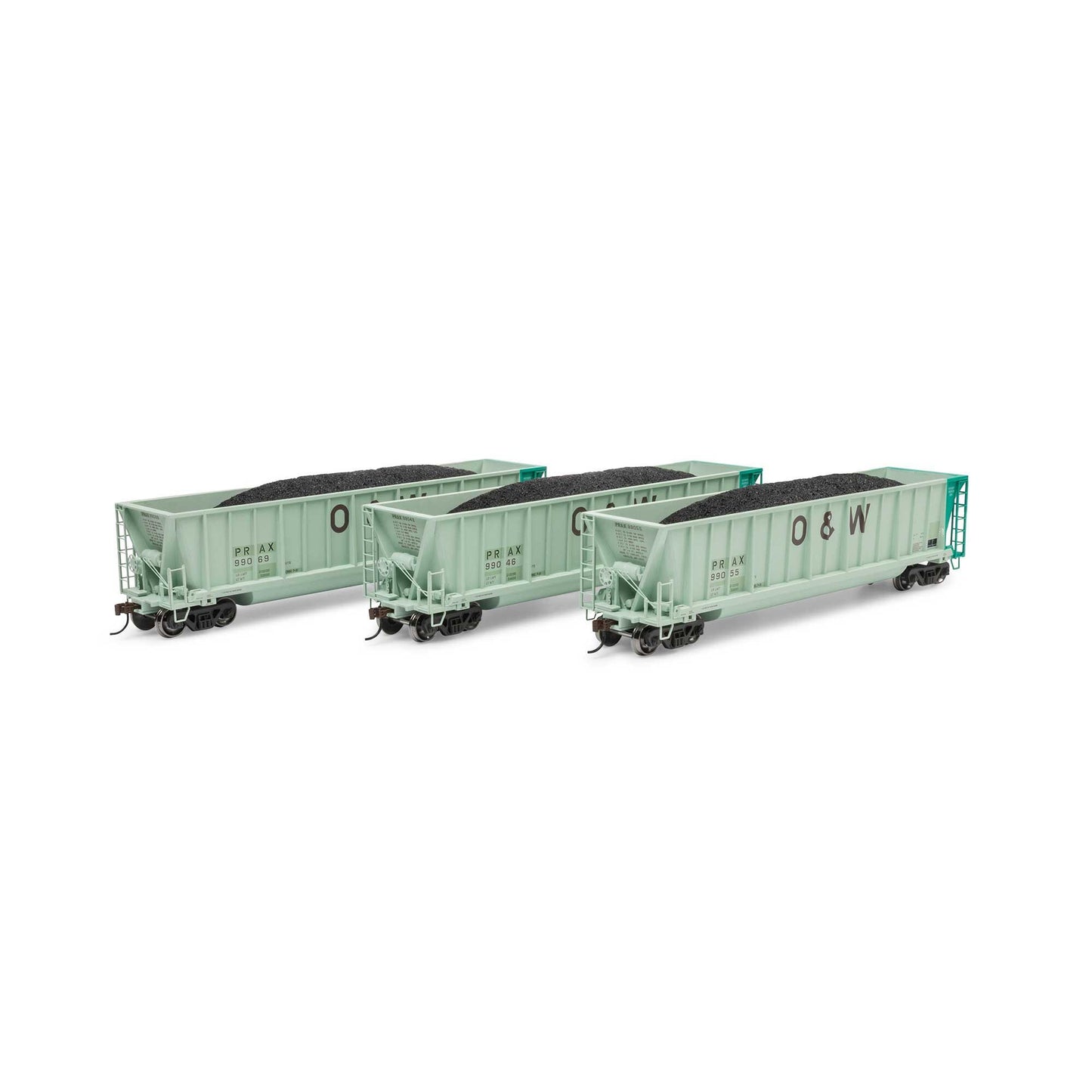 HO ATH Berwick Bathtub Gondola with Load Primed For Grime (ATH-1401)
